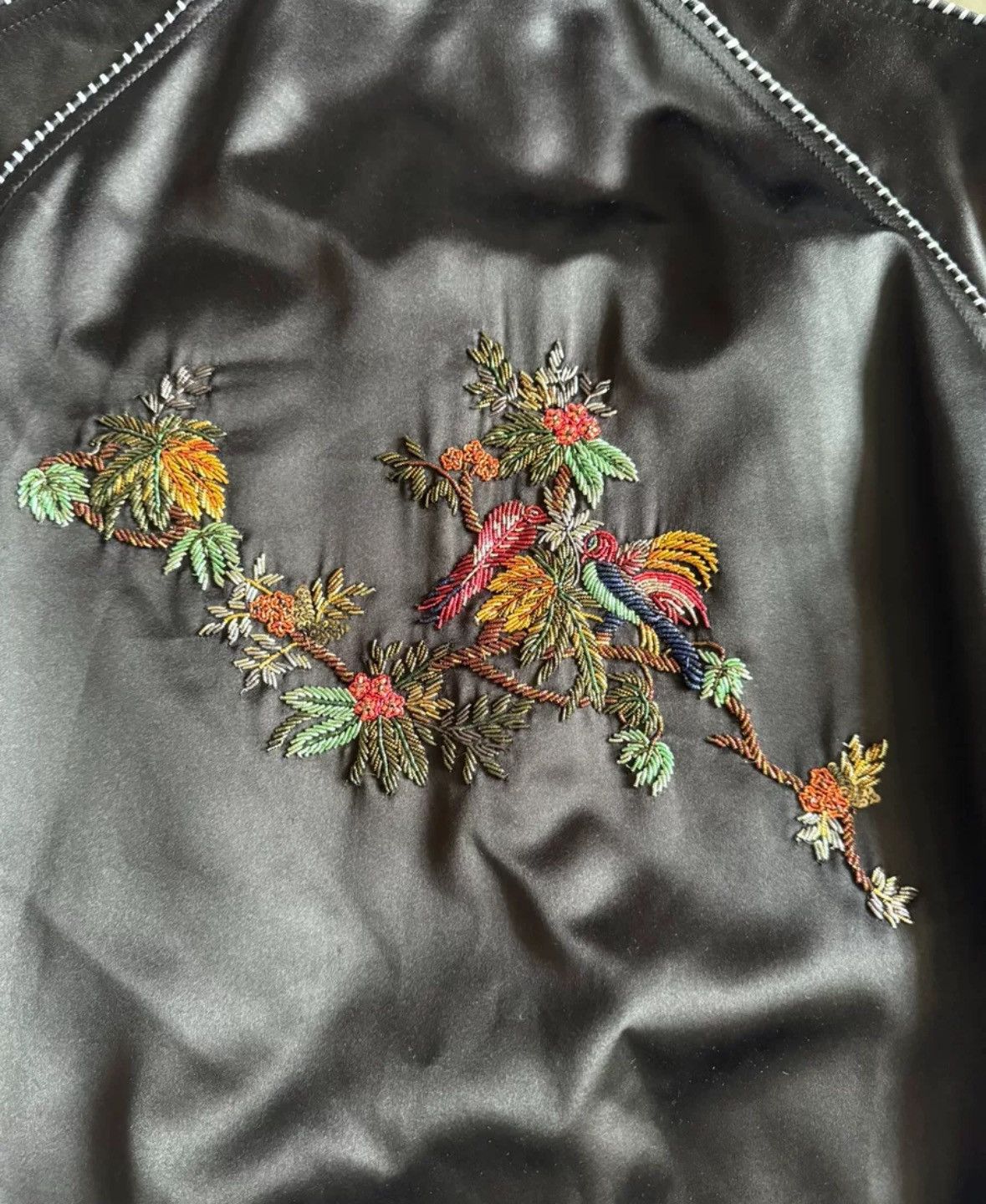 Saint Laurent Paris × Yves Saint Laurent Saint Laurent's out of print embroidery heavy-duty jacket Size US S / EU 44-46 / 1 - 5 Thumbnail