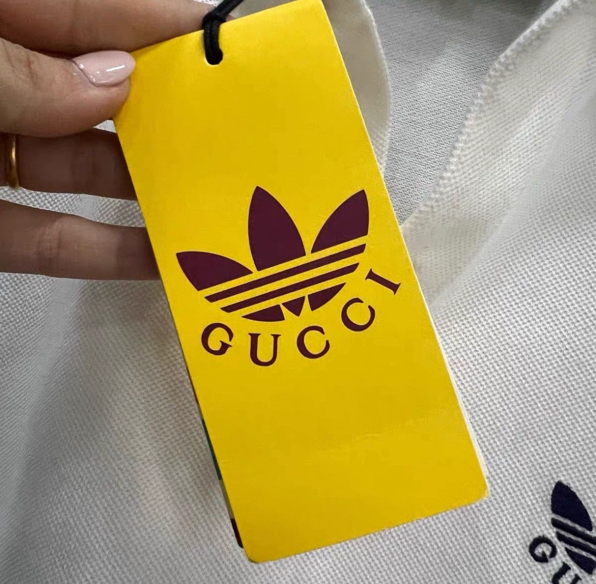 Gucci Gucci Adidas clover co-branded Red POLO T-shirt 2501-Nextar Size US S / EU 44-46 / 1 - 3 Thumbnail