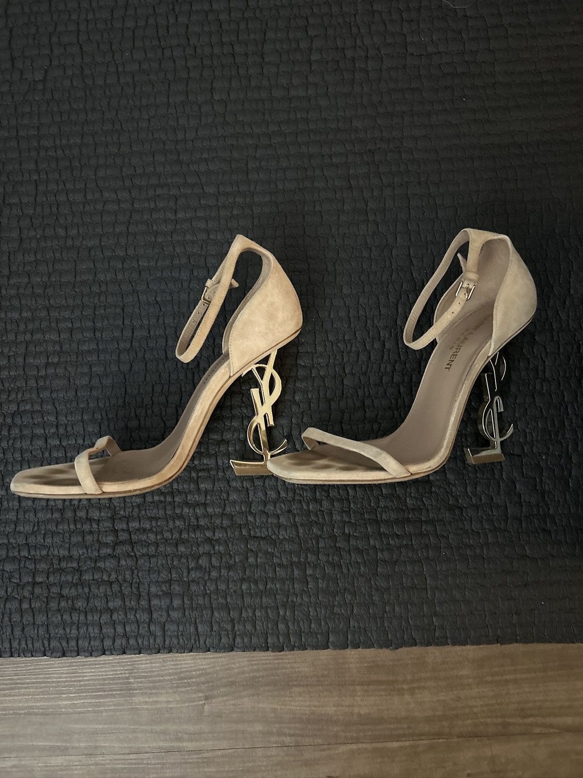 Saint Laurent Paris Saint Laurent Opyum Cashmere Heels Size US 6.5 / IT 36.5 - 7 Thumbnail