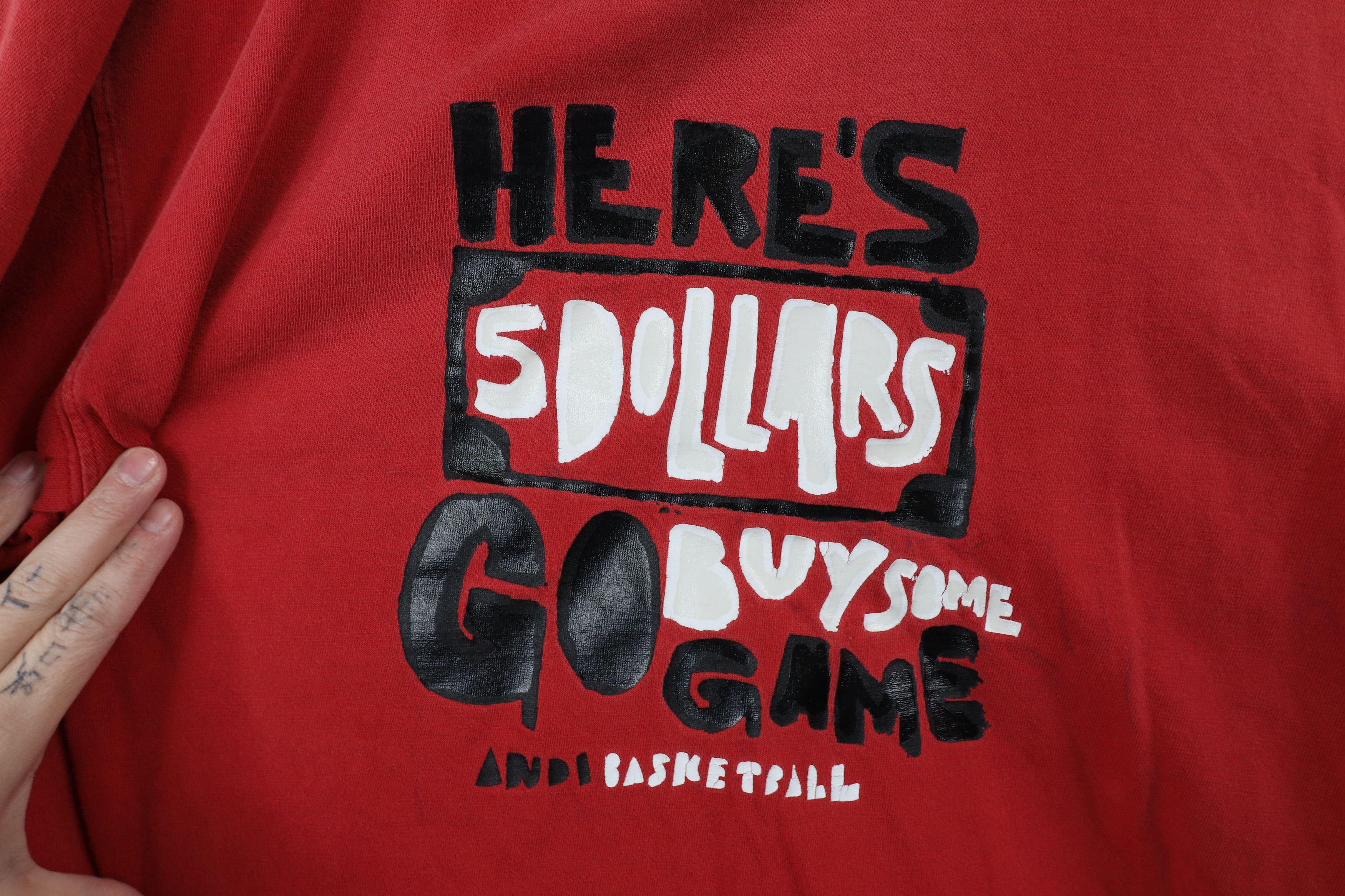 Vintage Vintage 90s And1 And One Basketball Buy Some Game T-Shirt Size US S / EU 44-46 / 1 - 4 Thumbnail