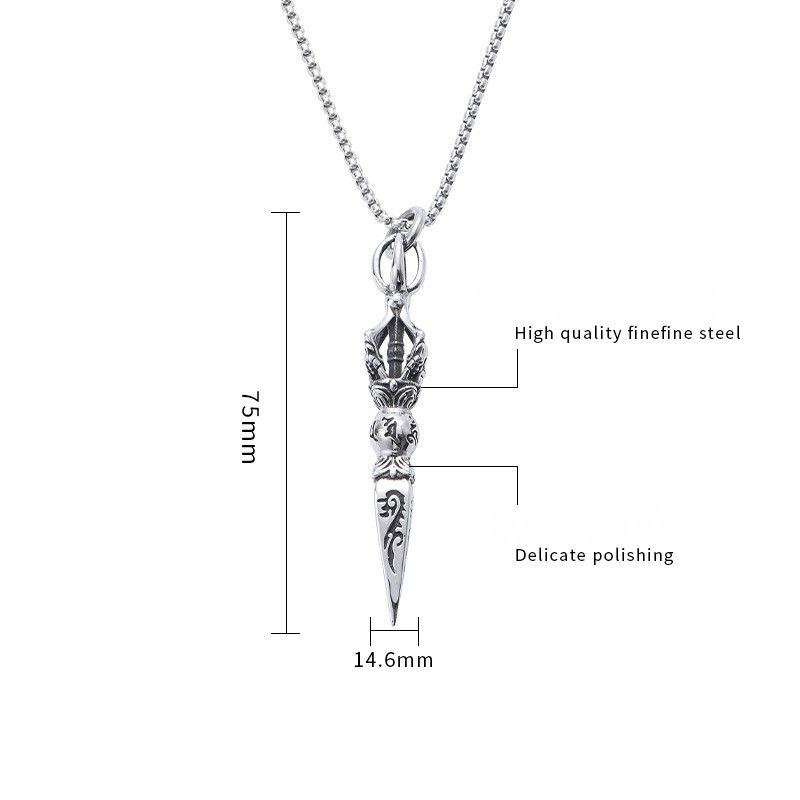 Designer × Japanese Brand × Vintage Tibetan Buddhism Necklace Demon Slayer Pendant Size ONE SIZE - 4 Thumbnail