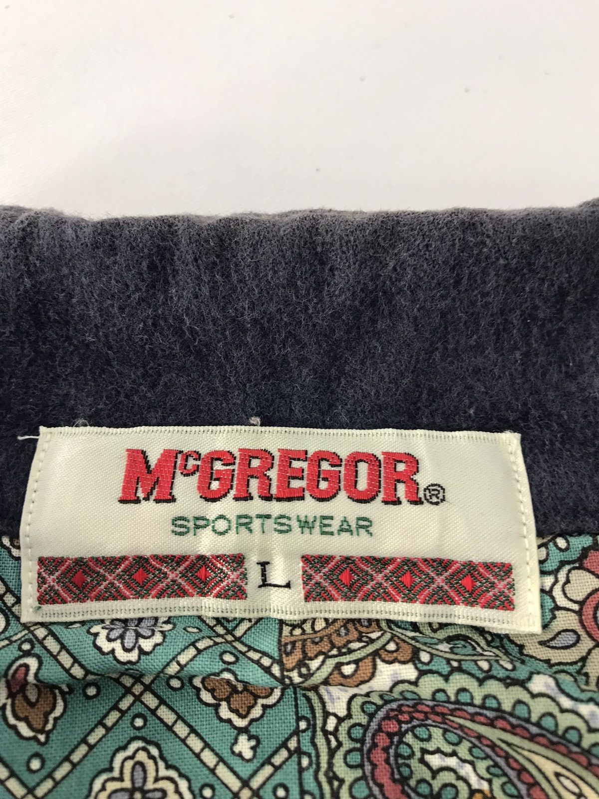 McGregor Vintage Sweatshirt McGregor Sportwear Half button Style Size US L / EU 52-54 / 3 - 6 Thumbnail