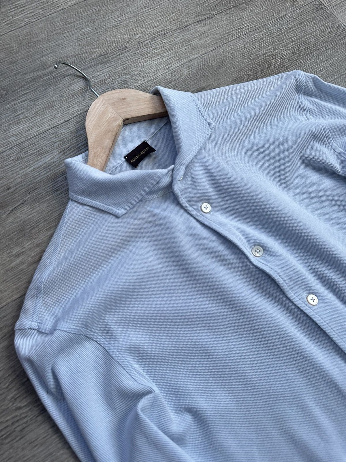 Other 🫧 ROSE&BORN SHIRT BUTTON UP MADE IN ITALY Size US M / EU 48-50 / 2 - 7 Thumbnail