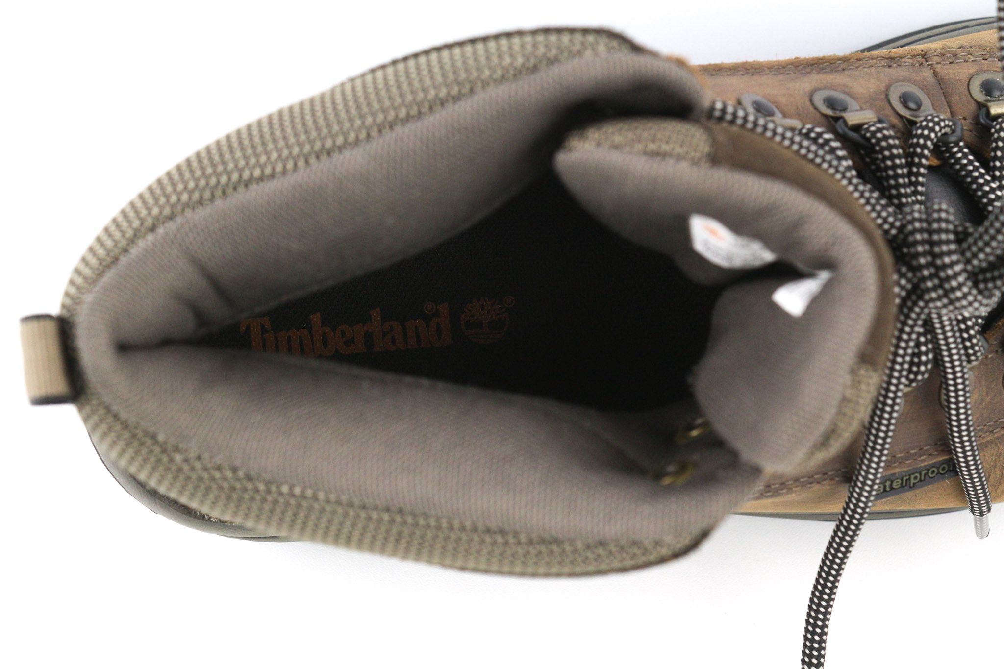 Timberland 12135-A5946 EU44 Brown Leather High Top Laced Shoes 80565 Size US 11 / EU 44 - 10 Thumbnail