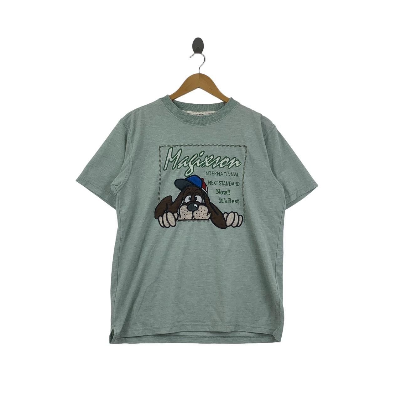 Vintage Vintage MAGIXSON JAPAN BULLDOG Embossed Tee Shirt Top Size L / US 10 / IT 46 - 1 Thumbnail