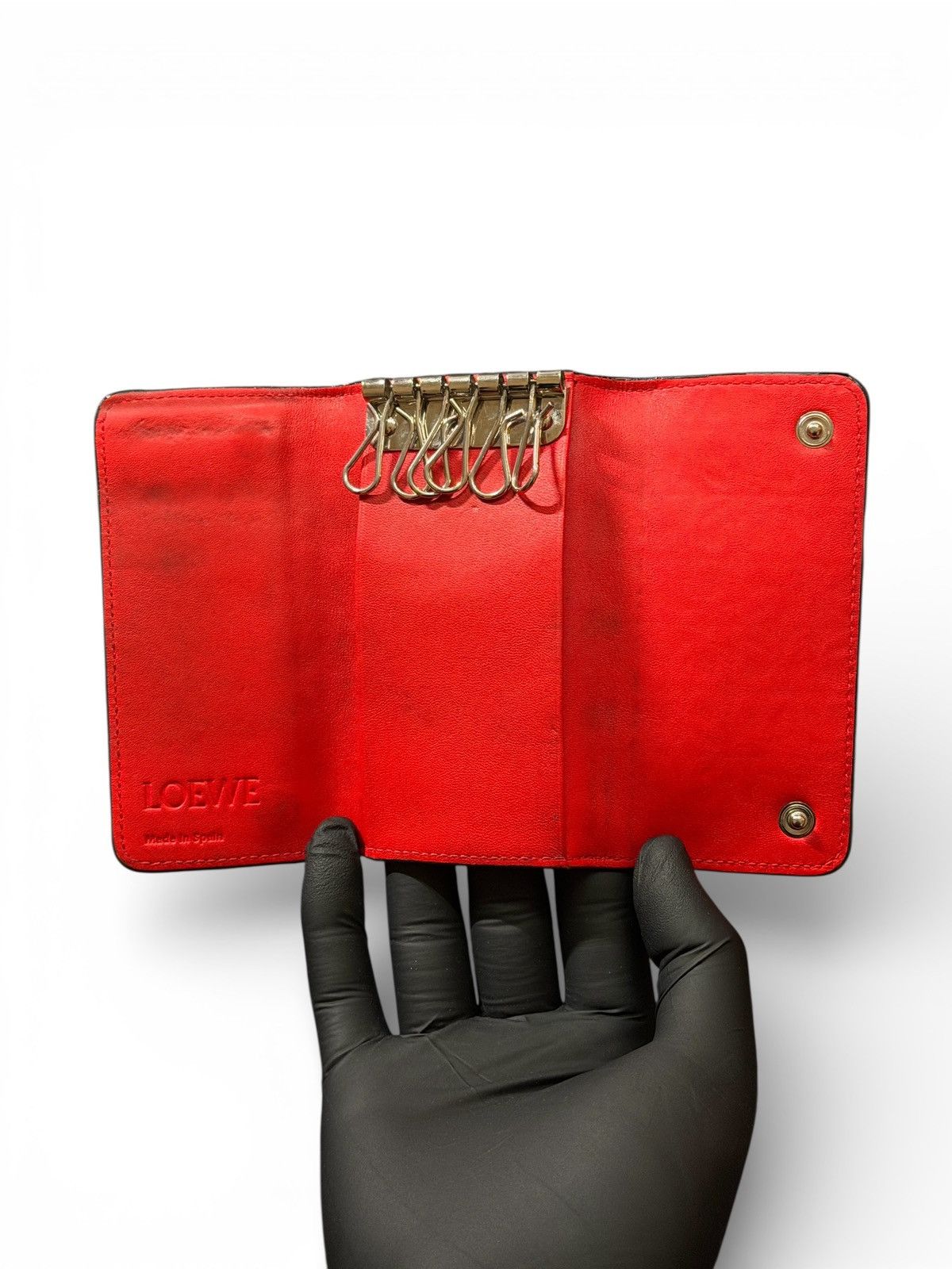 Loewe LOEWE 6-RING ANAGRAM KEY WALLET Size ONE SIZE - 5 Thumbnail