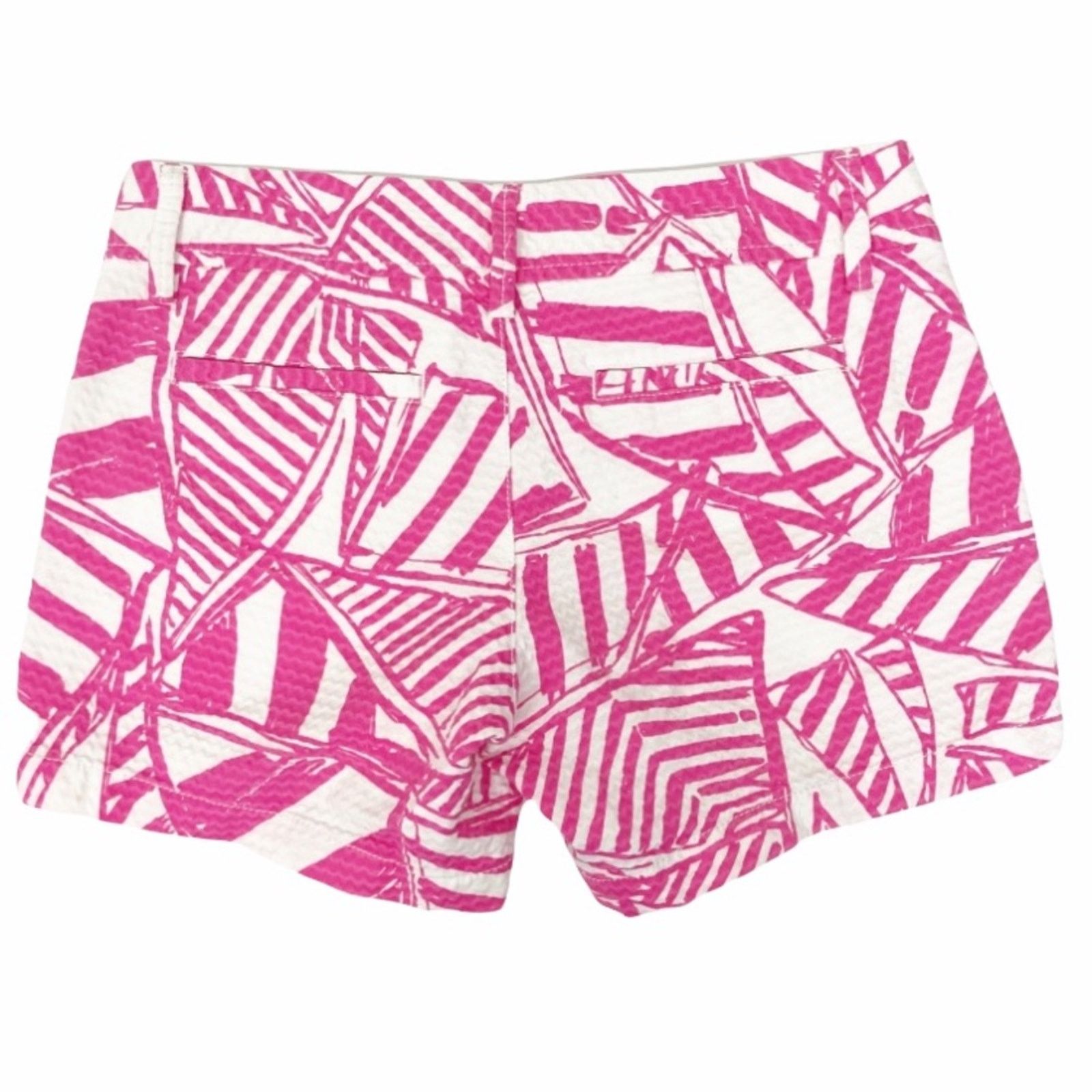 Lilly Pulitzer Lilly Pulitzer Pink The Callahan Flat Front Shorts Sz 00 Size 24" / US 00 / IT 34 - 2 Thumbnail