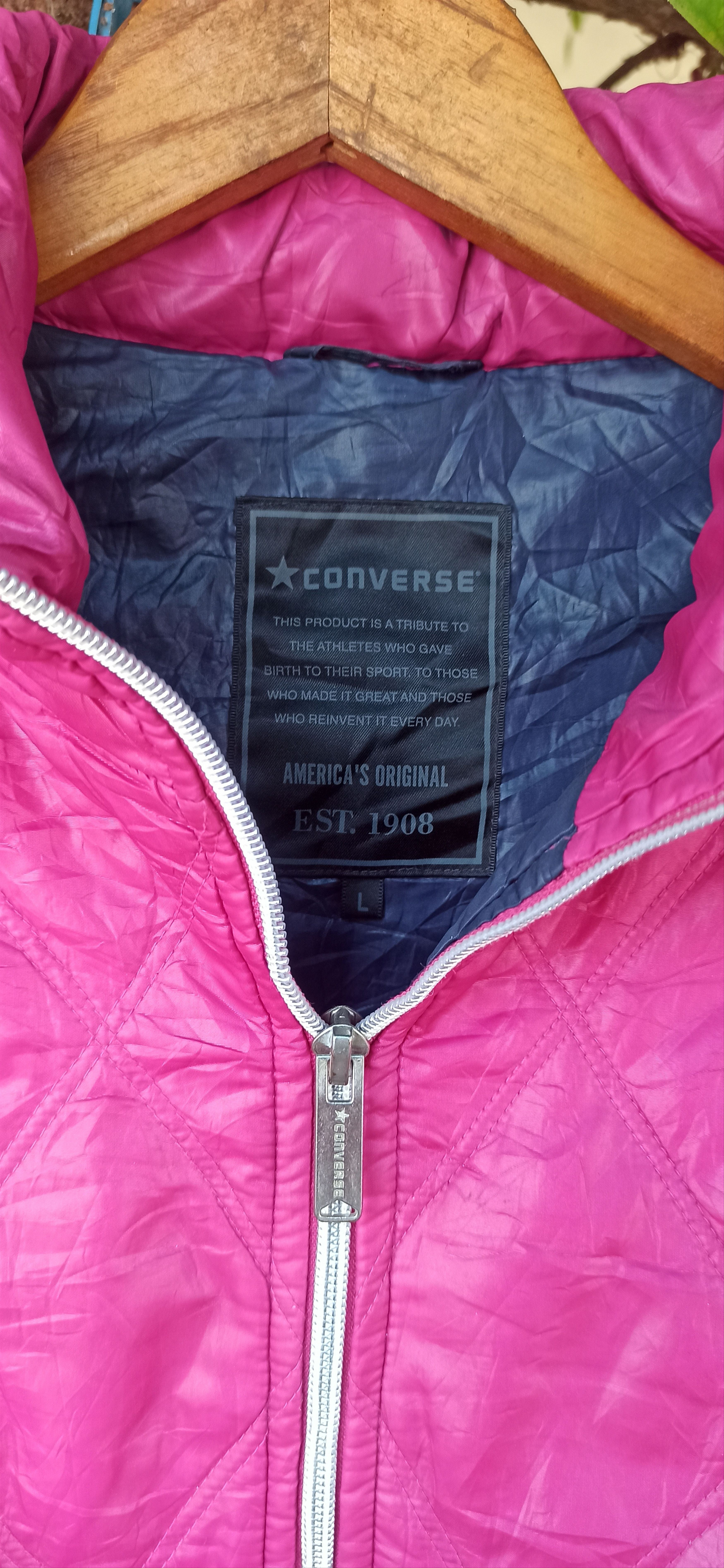 Converse 🔥Converse Puffer Jacket Hidden Hood & Vest Size US L / EU 52-54 / 3 - 3 Thumbnail