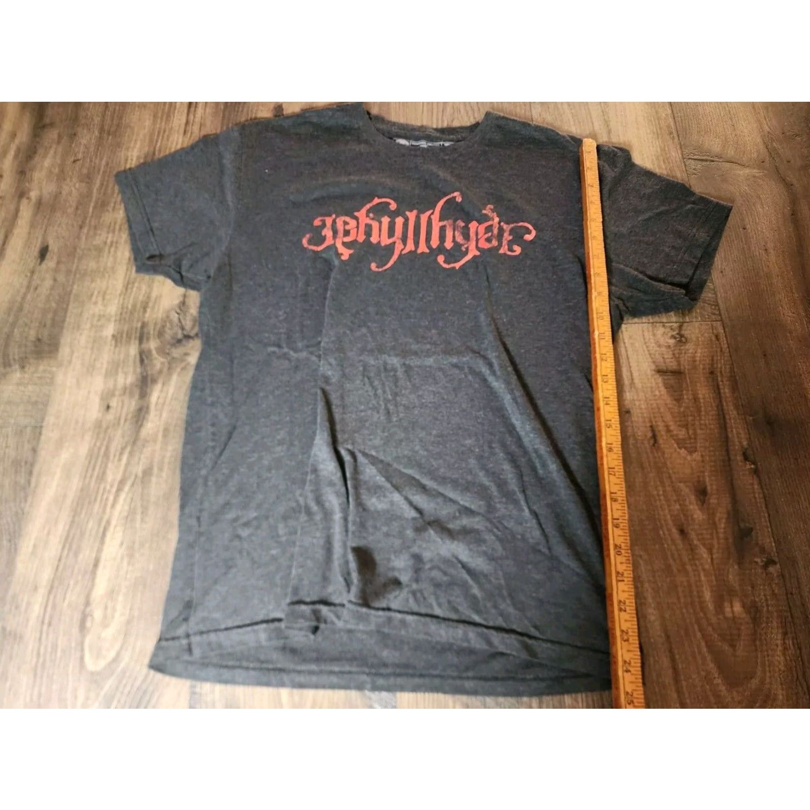 Doublet Jekyll Hyde Graphic Print Rock Metal T Shirt Gray Mens Large Short Sleeve Size US L / EU 52-54 / 3 - 2 Thumbnail