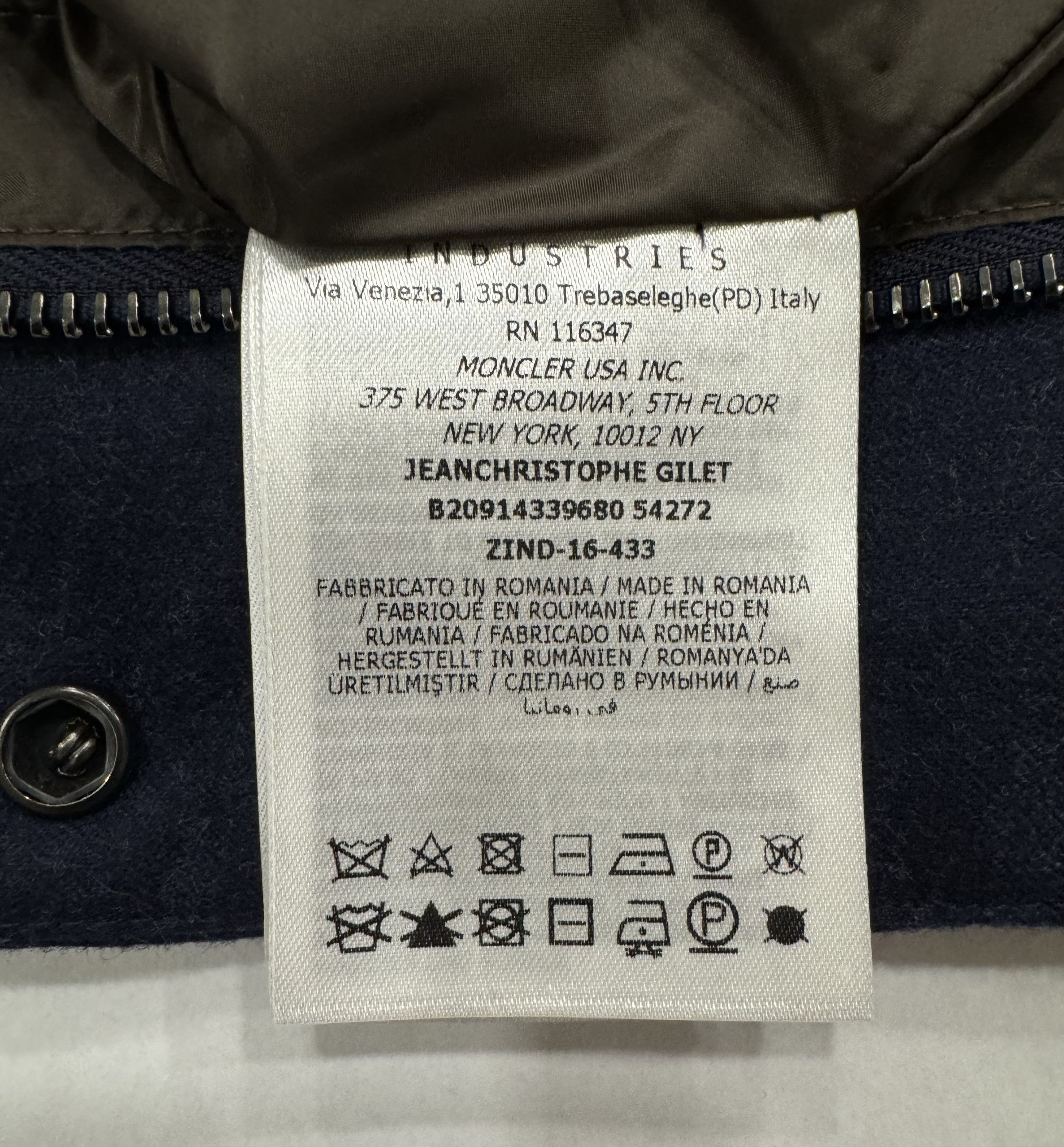 Moncler Jean Christophe Size US L / EU 52-54 / 3 - 8 Thumbnail