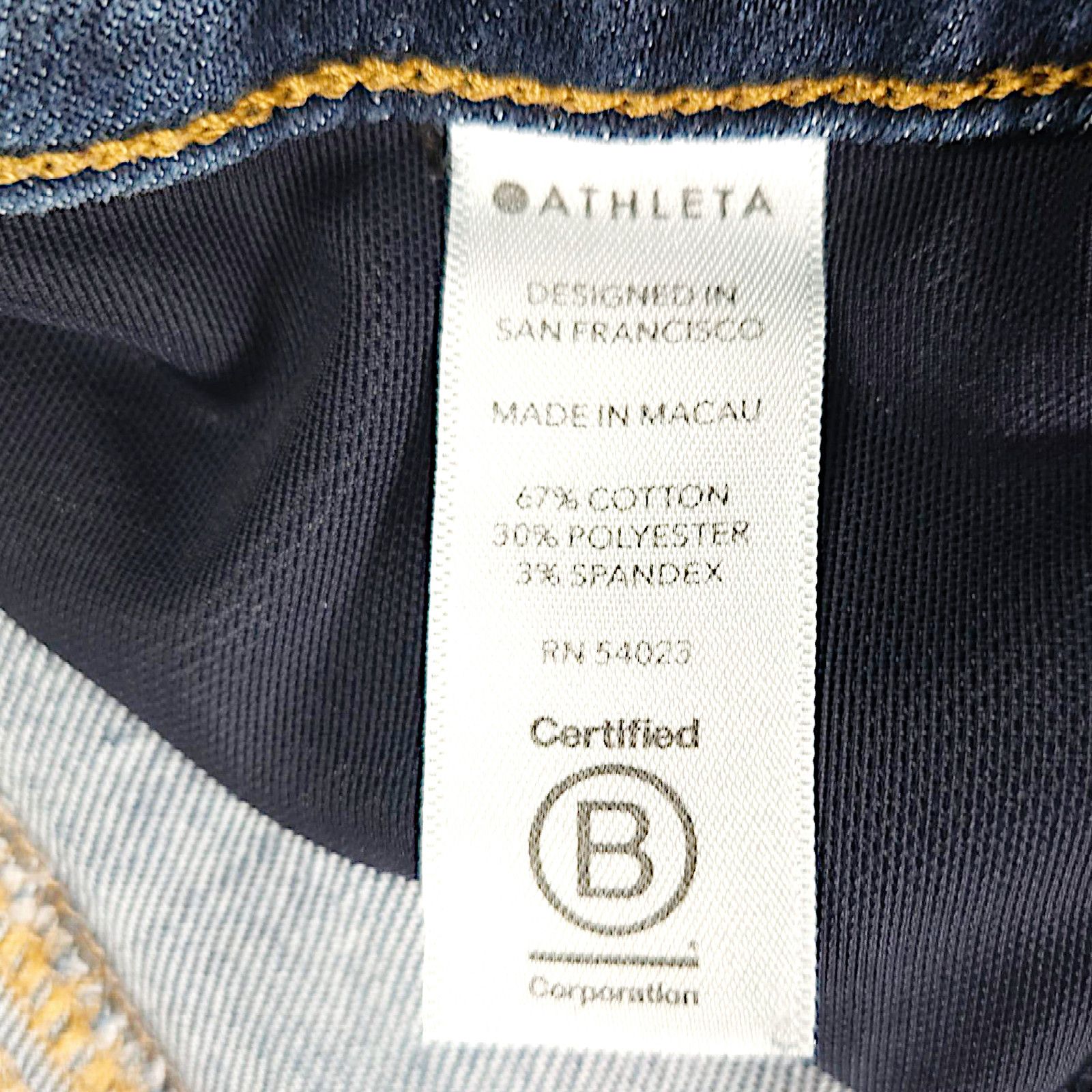 Athleta EUC Athleta Sculptek Stretch Ultra Skinny Jeans Sz 0[25] x28 Size 25" / US 0 / IT 36 - 7 Thumbnail