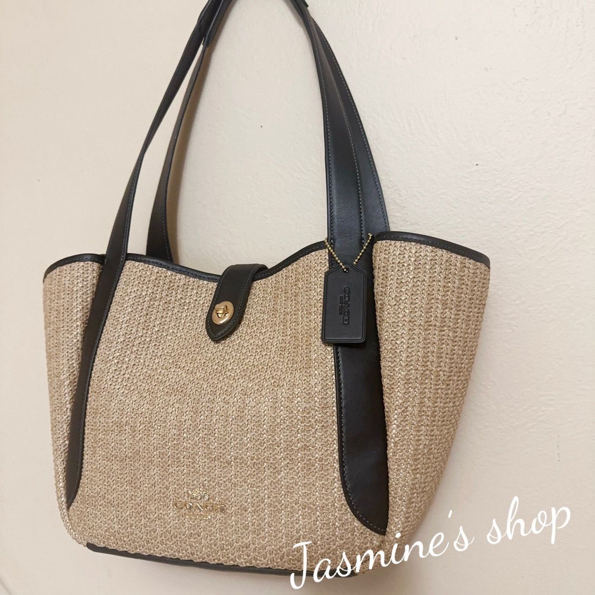 Coach NWT Coach Hadley Turnlock Tote Bag CAL87 Size ONE SIZE - 6 Thumbnail