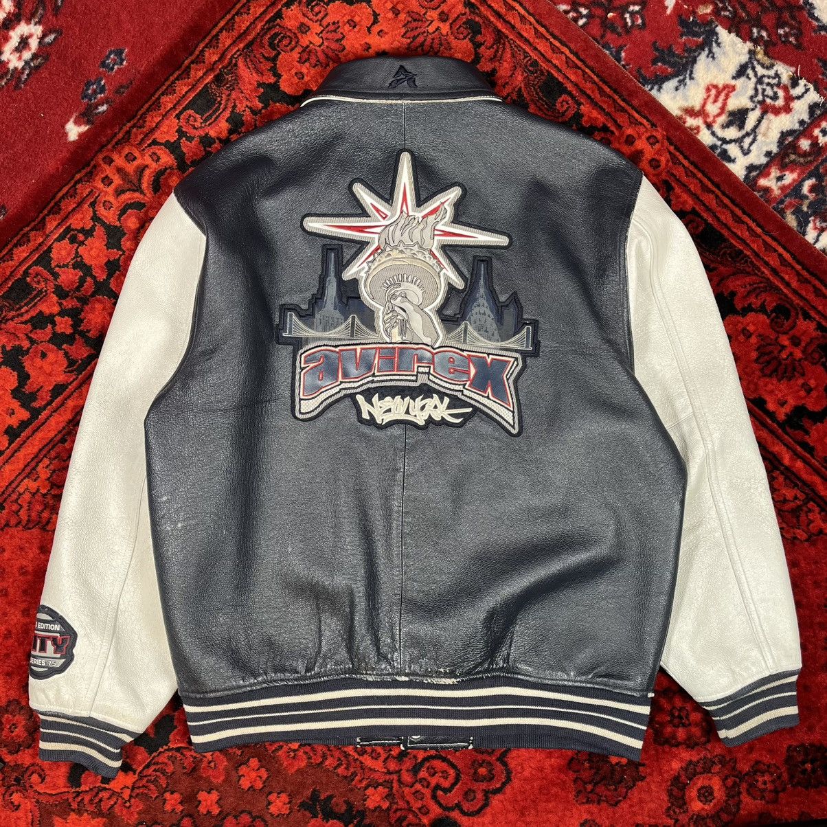 Avirex Avirex New York Limited 500 Edition Leather jacket bomber Size US XL / EU 56 / 4 - 4 Thumbnail
