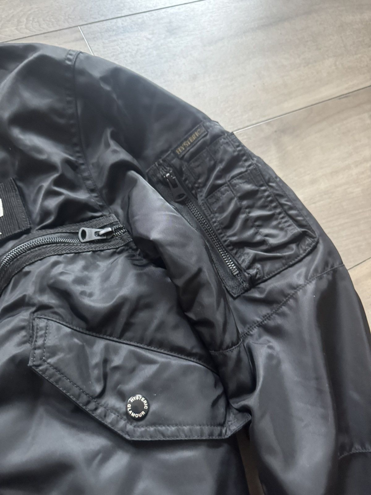 Hysteric Glamour Hysteric Glamour Multi Zip Tactical Hooded Bomber Jacket Size US L / EU 52-54 / 3 - 4 Thumbnail