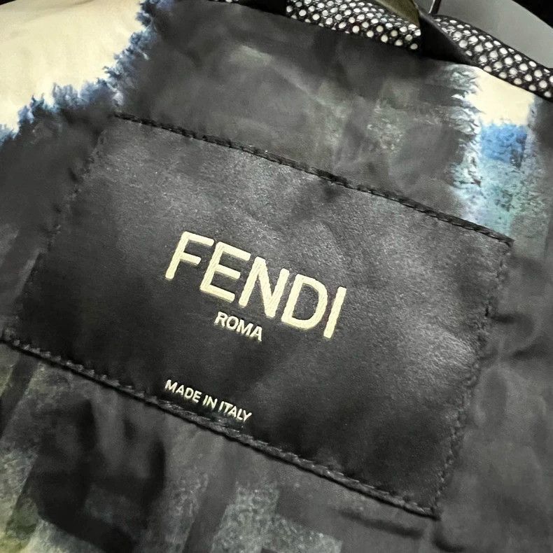 Fendi FENDI TieDye Hooded Jacket Size 44 46 50 Size US M / EU 48-50 / 2 - 4 Thumbnail
