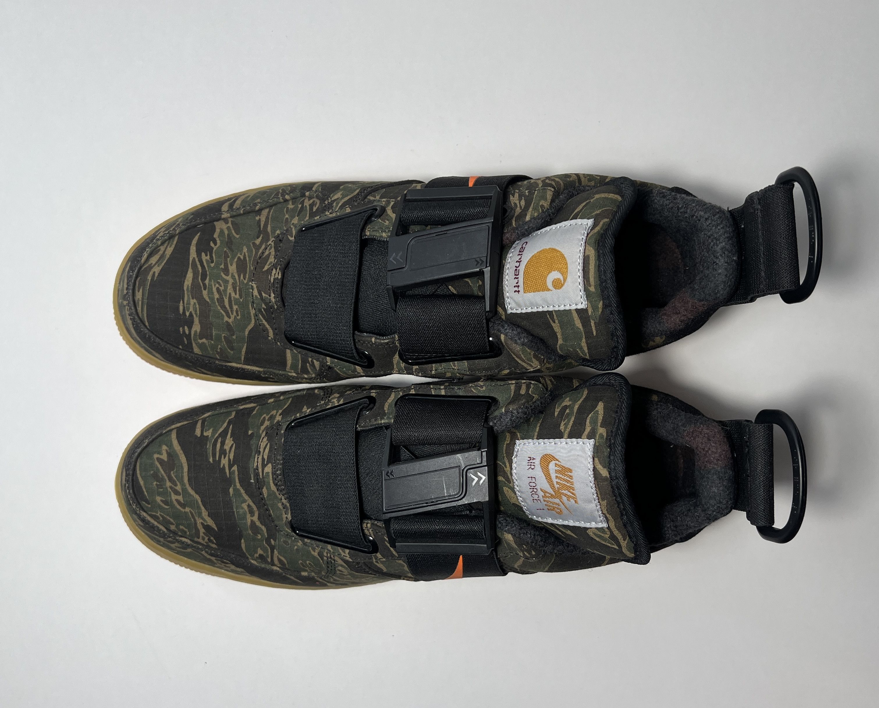 Carhartt Wip × Nike Nike x Carhartt WIP Air Force 1 Low Utility “Tiger Camo” Size US 11.5 / EU 44-45 - 6 Thumbnail
