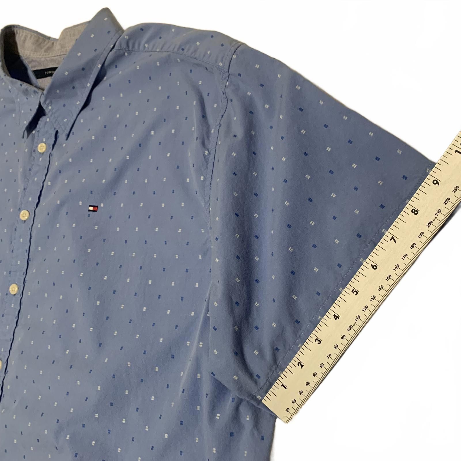 Tommy Hilfiger Tommy Hilfiger Men's Size 3XL Blue Casual Button-Down Shirt Size US XXL / EU 58 / 5 - 4 Thumbnail