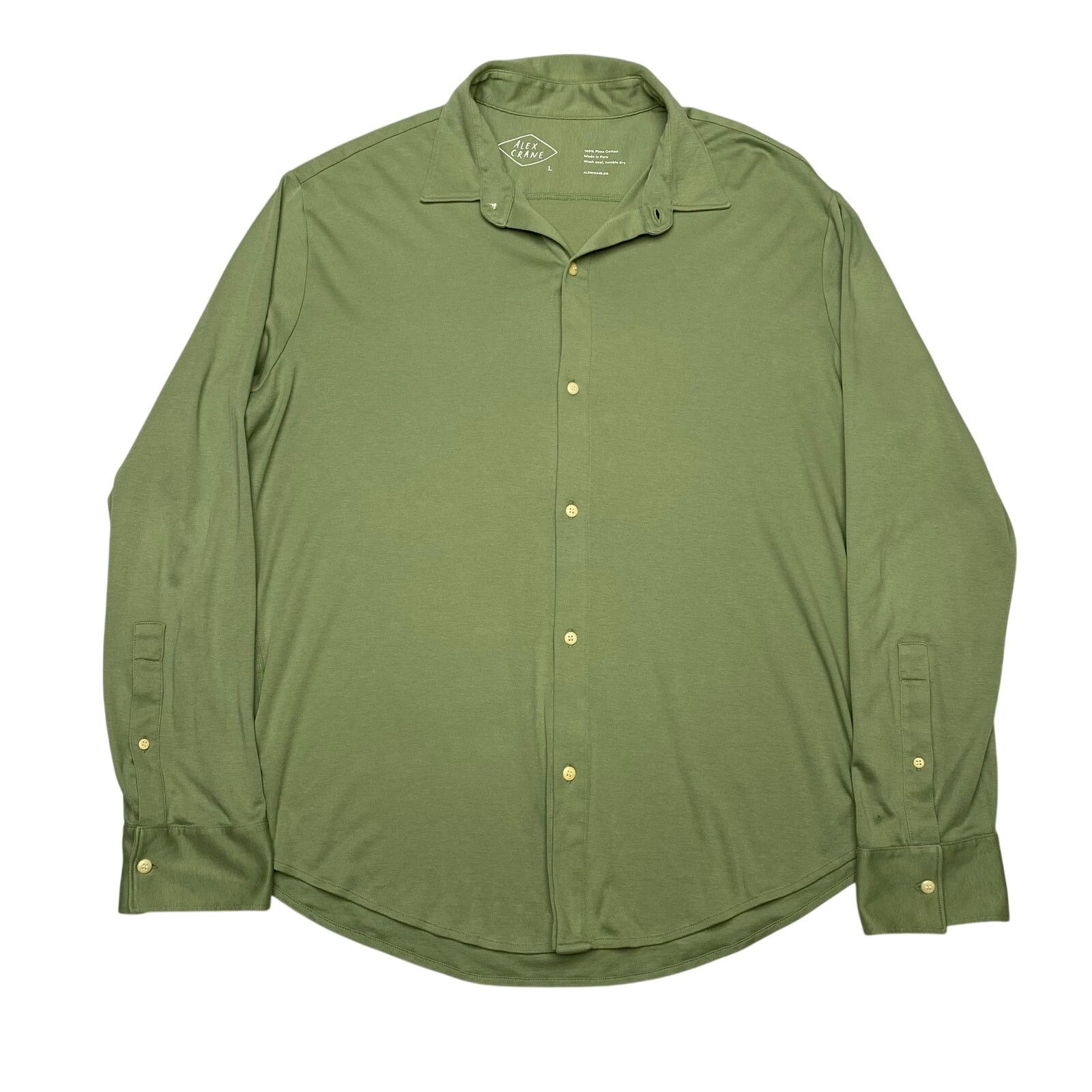 Alex Crane Alex Crane Pima Cotton Blanket Button Up Shirt Men's Large Size US L / EU 52-54 / 3 - 1 Thumbnail
