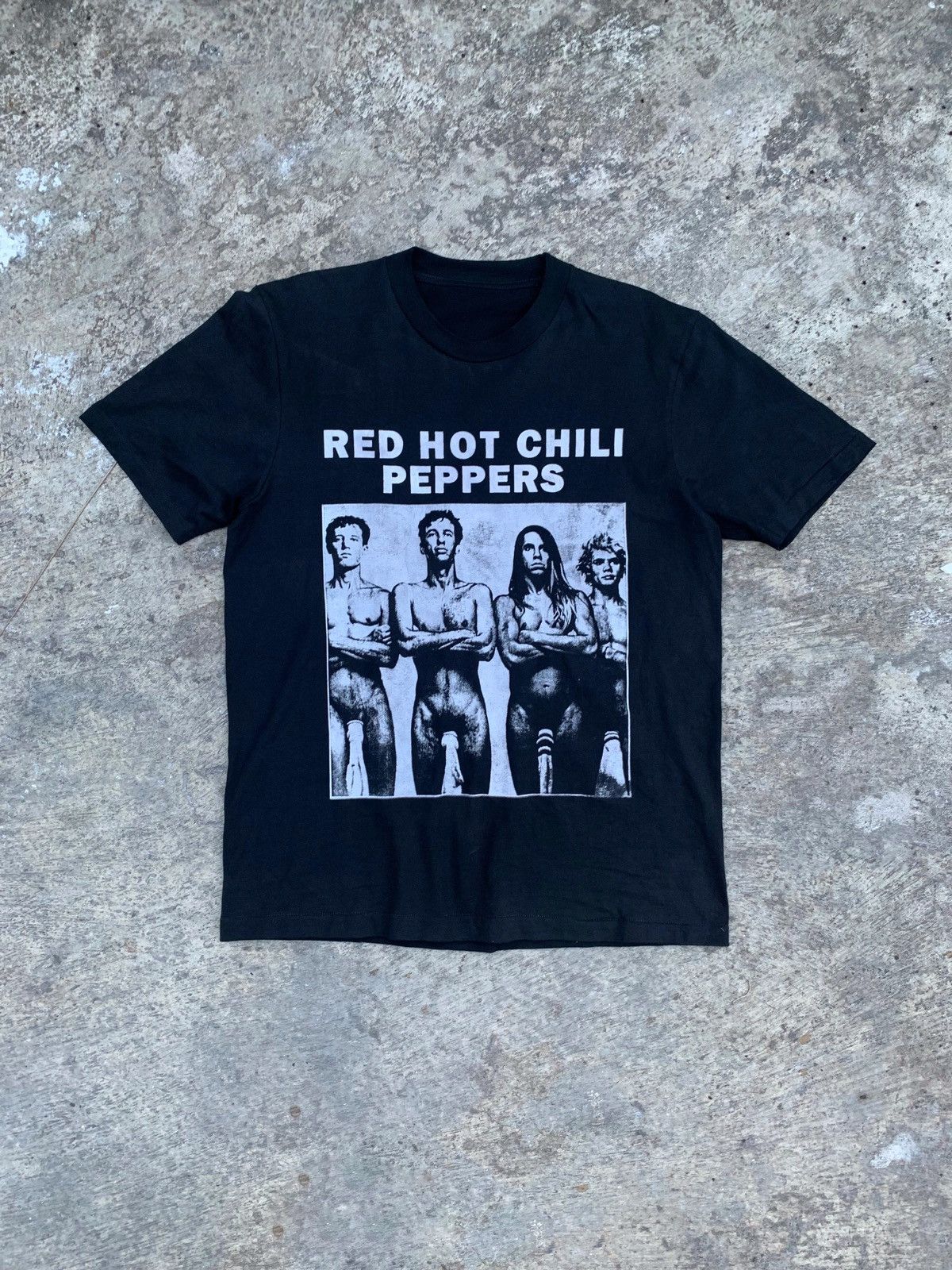 T-shirt Homme Red Hot Chili Peppers - Motif "Chilli Chilli", Coton, Blanc, Toutes Tailles, Neuf Sans étiquette