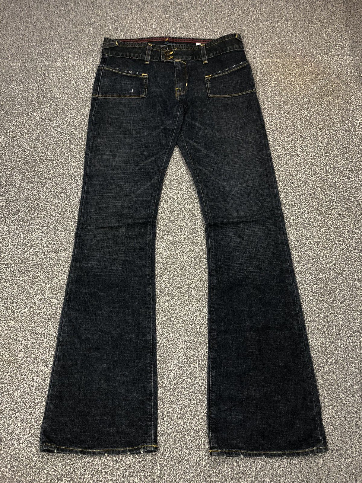 Vintage Kustommade Von Dutch Flare Jeans