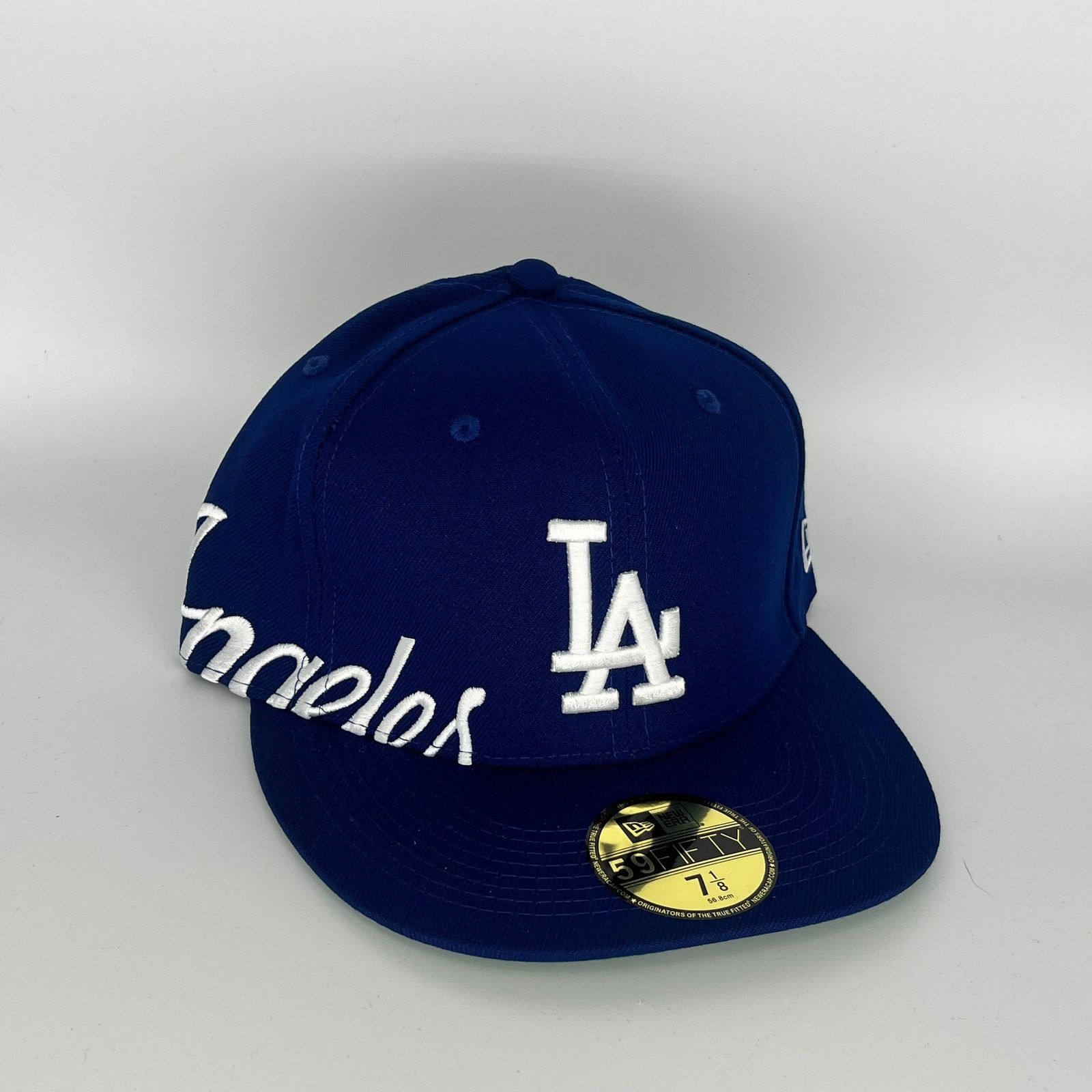 New Era Size 7 1/4 Blue Los Angeles Dodgers Angeles New Era Size ONE SIZE - 1 Thumbnail