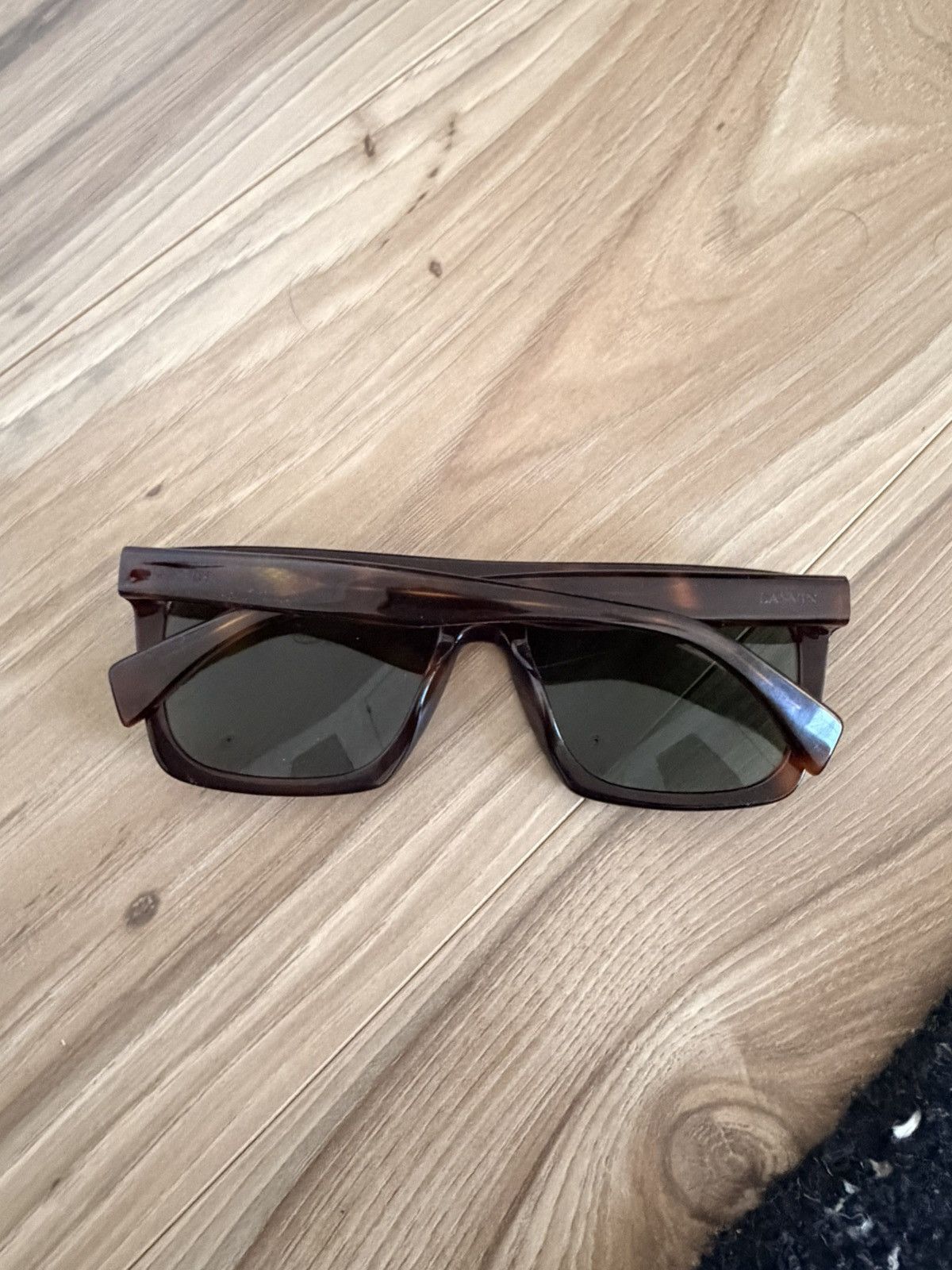 Lanvin Green Lenses Tortoise Shell Lanvin Sunglasses Size ONE SIZE - 5 Thumbnail