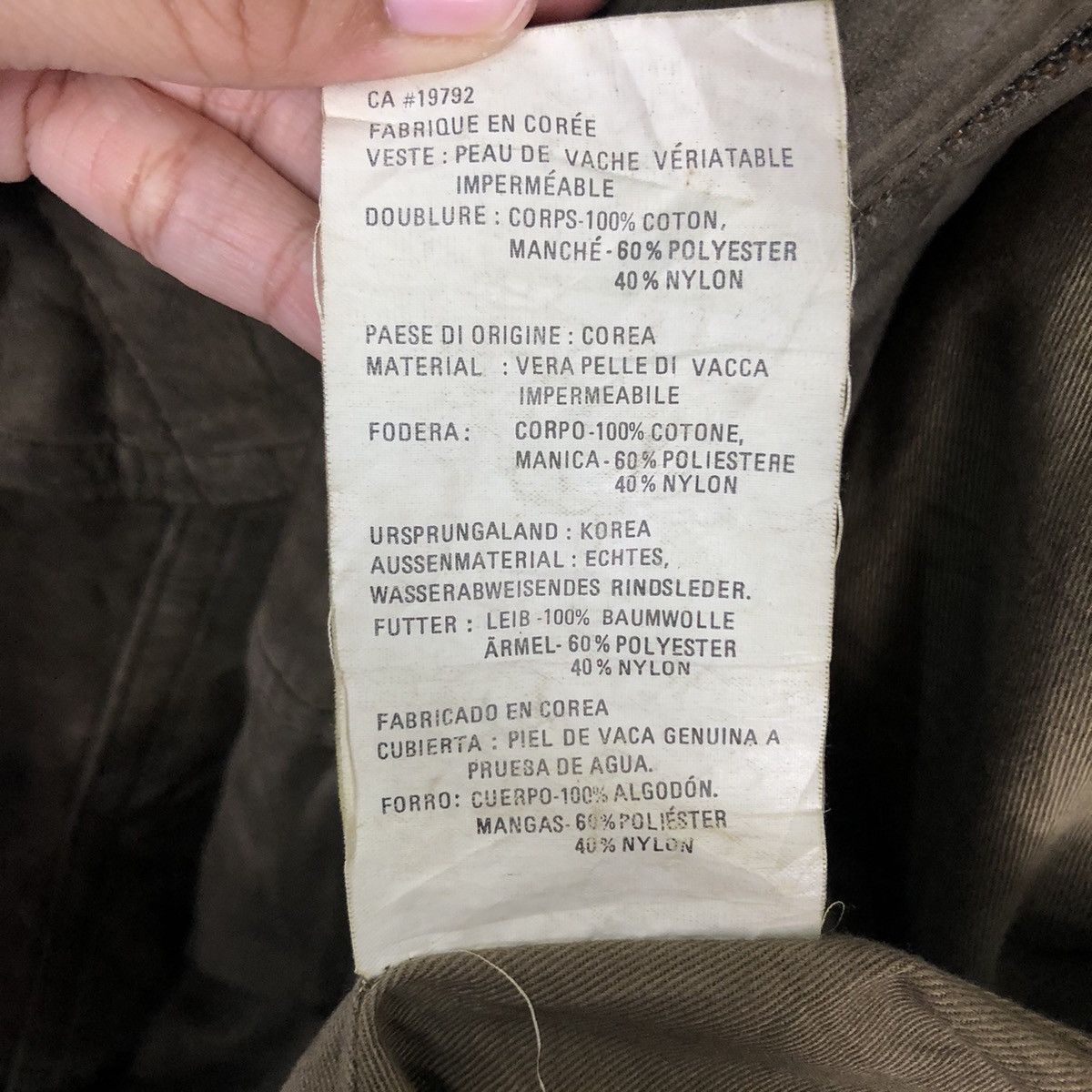 Timberland 🔥Vintage Genuine Leather Jacket Biker Timberland Bondage Size US S / EU 44-46 / 1 - 20 Thumbnail