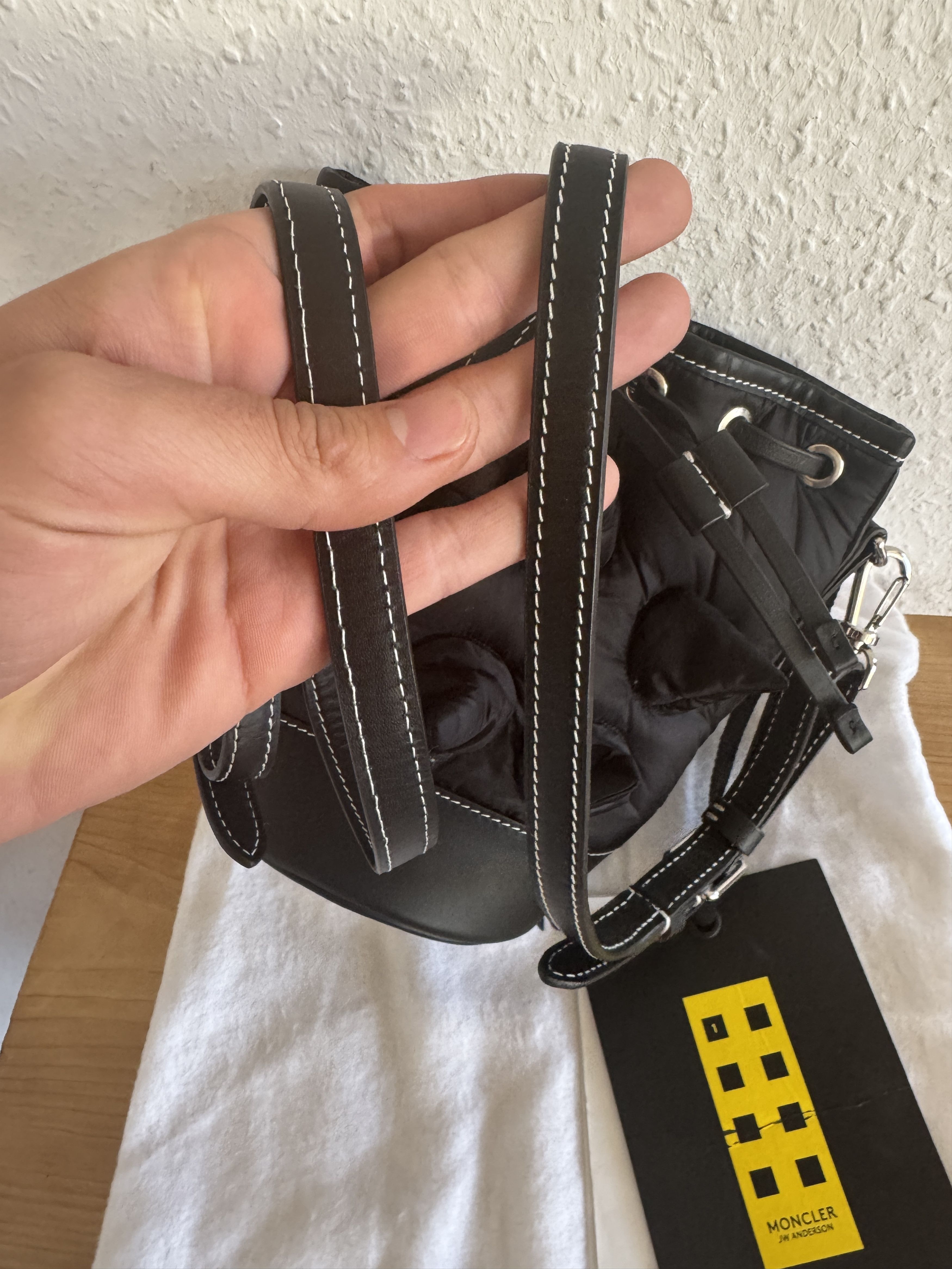 JW Anderson × Moncler Spike Critter Padded Bucket Bag Size ONE SIZE - 7 Thumbnail