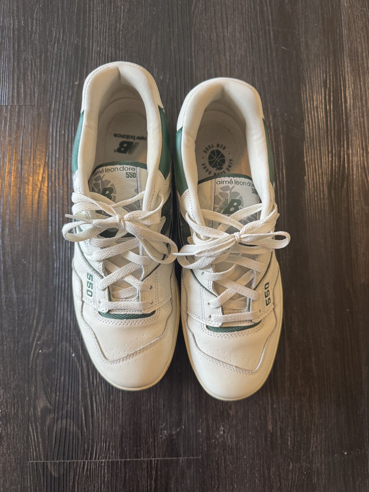 Aime Leon Dore × New Balance aime leon dore new balance 550 evergreen size 11 mens Size US 11 / EU 44 - 2 Thumbnail