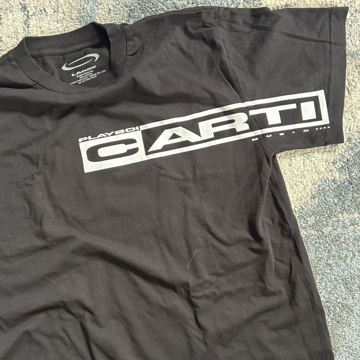 Playboi Carti OPiUM CD BOX LOGO TEE i AM MUSiC GOTH EMO VAMPiRE CRUST PUNK Size US L / EU 52-54 / 3 - 5 Thumbnail