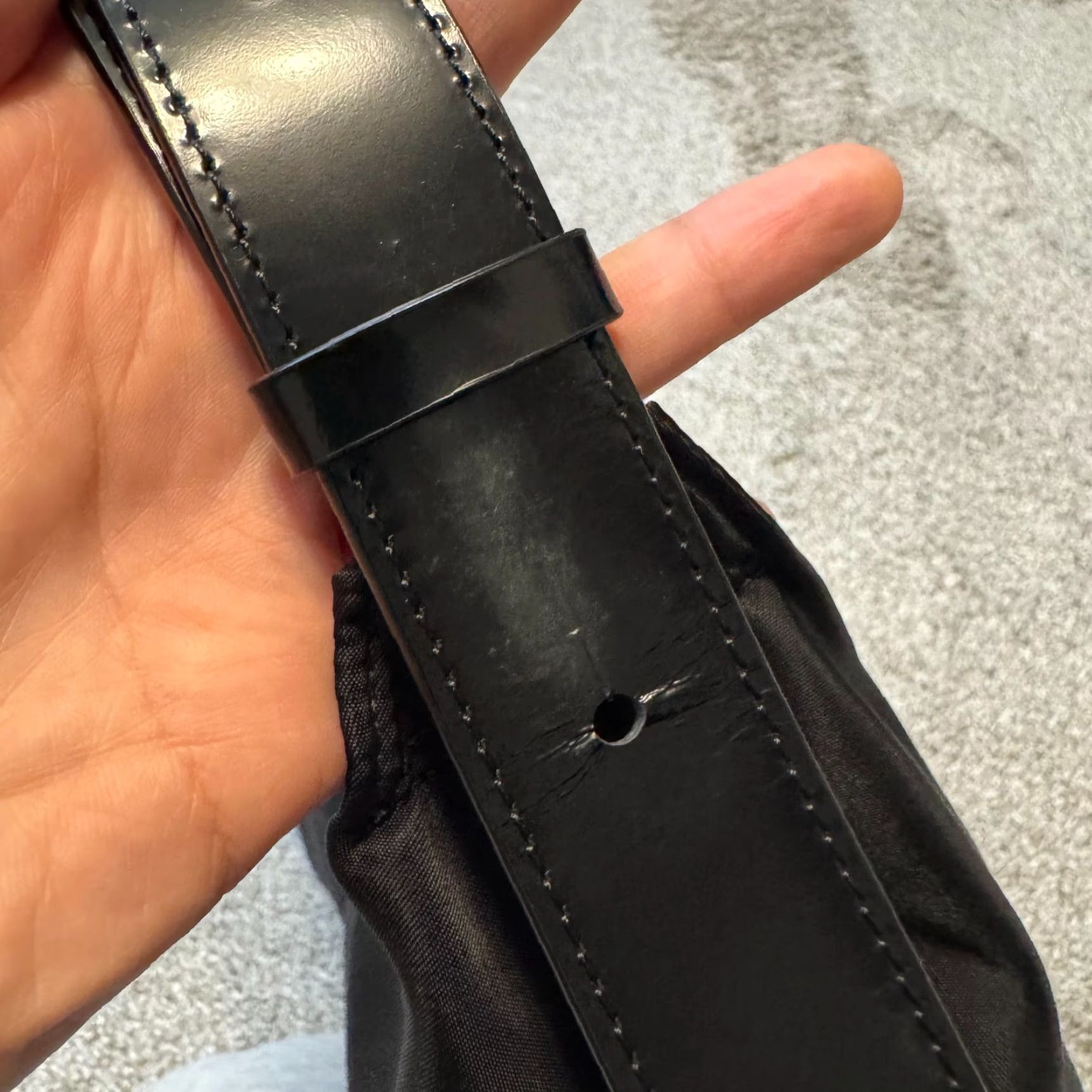 Vintage **Korea Designer Nothing Written Black Nylon Medium Shoulder Bag** User: Korea Designer Nothing Written Black Nylon Medium Shoulder Bag Size ONE SIZE - 5 Thumbnail