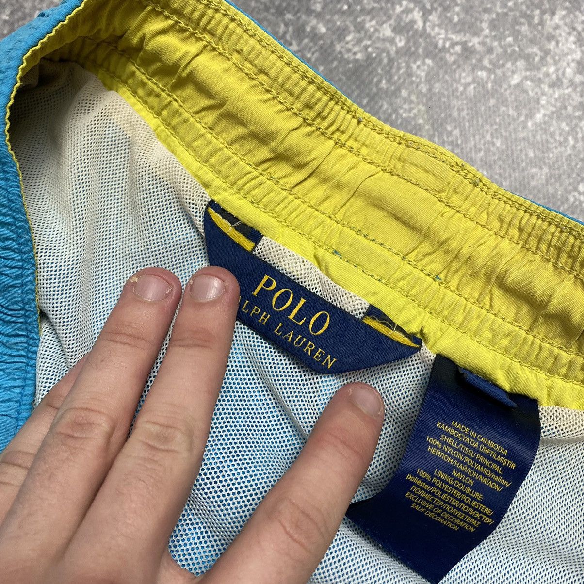 Vintage Men’s Polo Ralph Lauren Small logo basic swimwear shorts Size US 36 / EU 52 - 10 Thumbnail