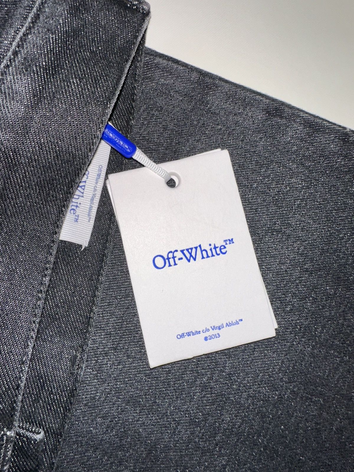 Off-White Off-White Arrows Tab Relax Round Jeans in Vintage Grey Size US 32 / EU 48 - 7 Thumbnail
