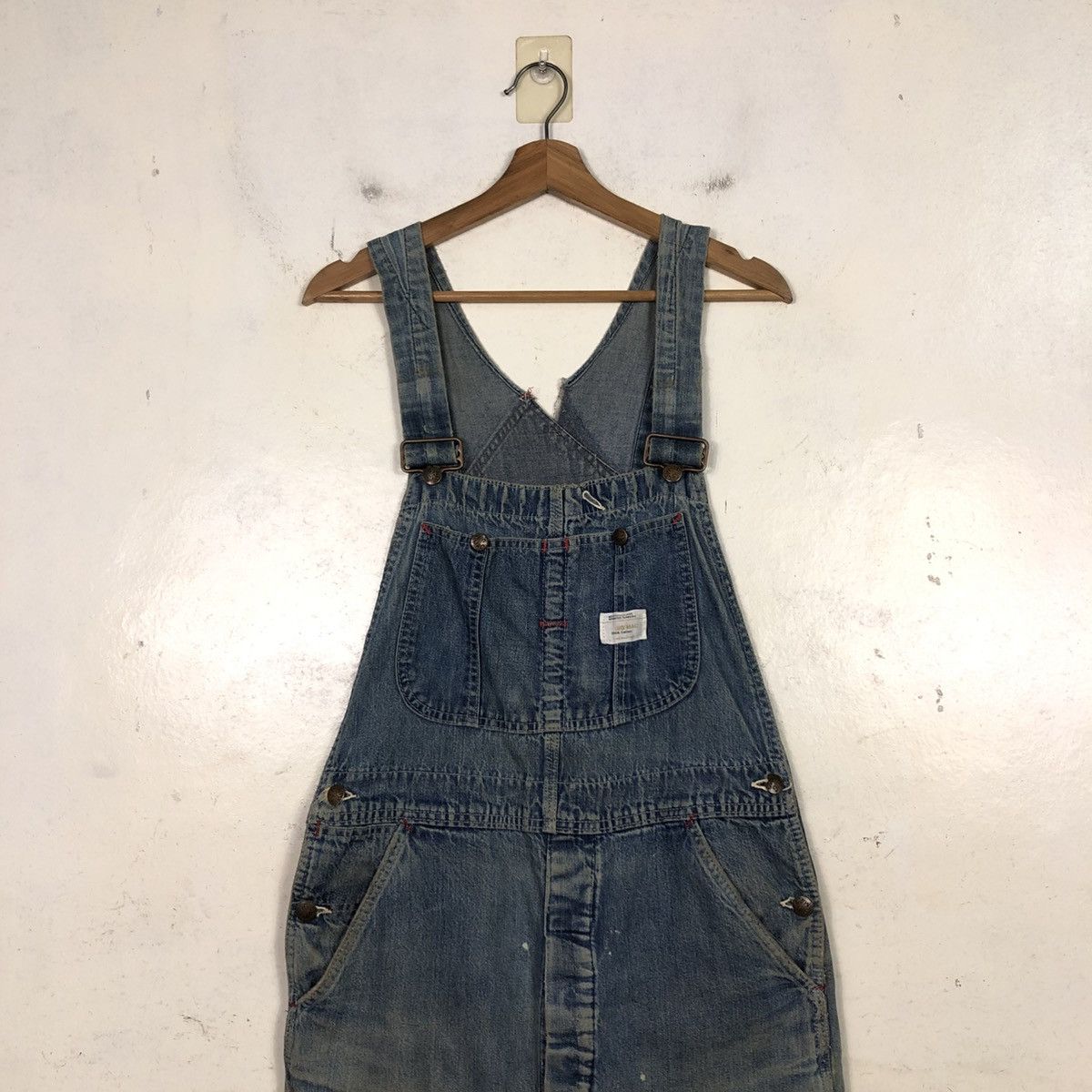 Vintage Vintage Union Made Denim Overall Big Mac Square Bak Size US 34 / EU 50 - 4 Thumbnail