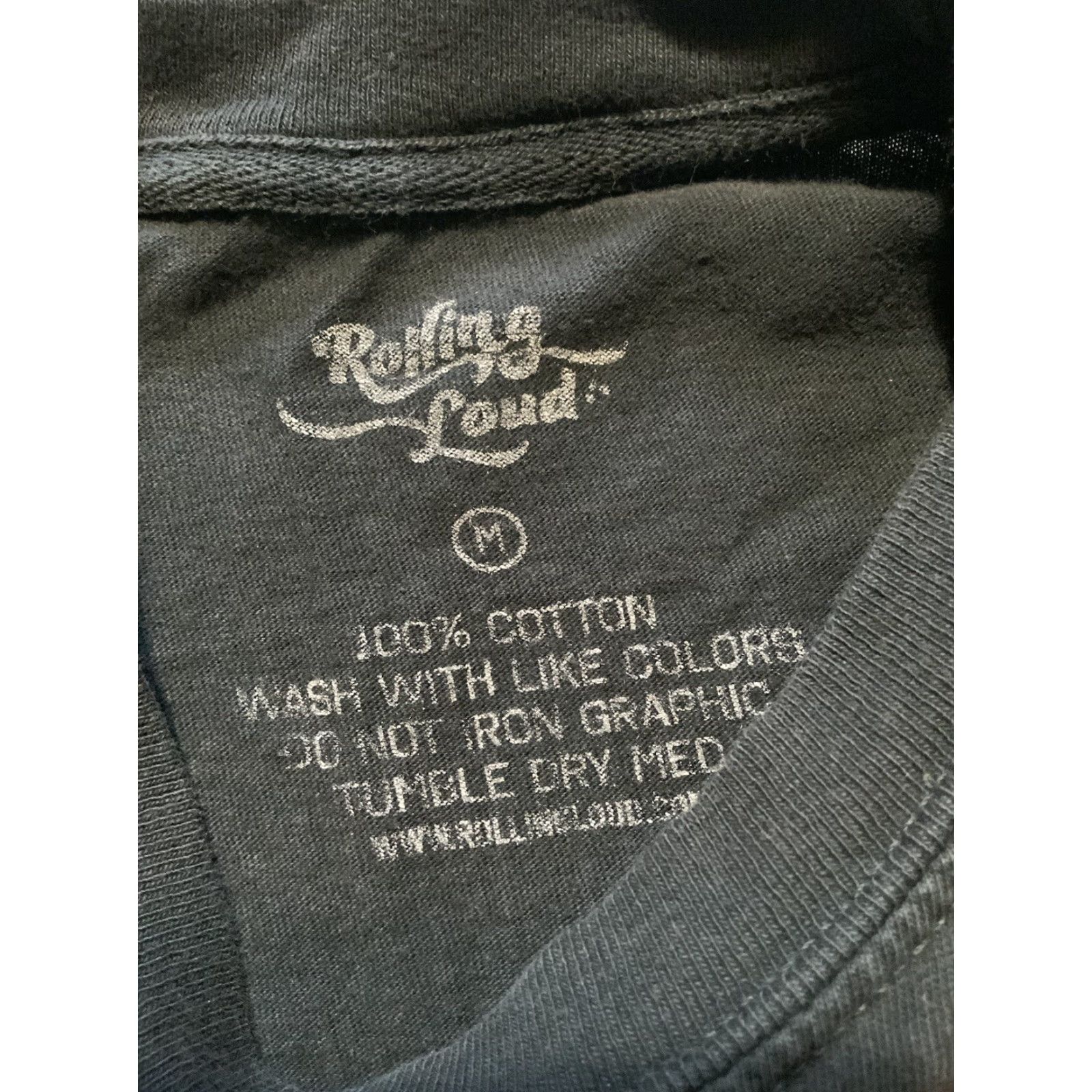 Vintage VINTAGE Rolling Loud T-Shirt Men Black Size M Kanye Playboi Carti Kendrick Lamar Lineup Sz. M Mens Size US M / EU 48-50 / 2 - 7 Thumbnail