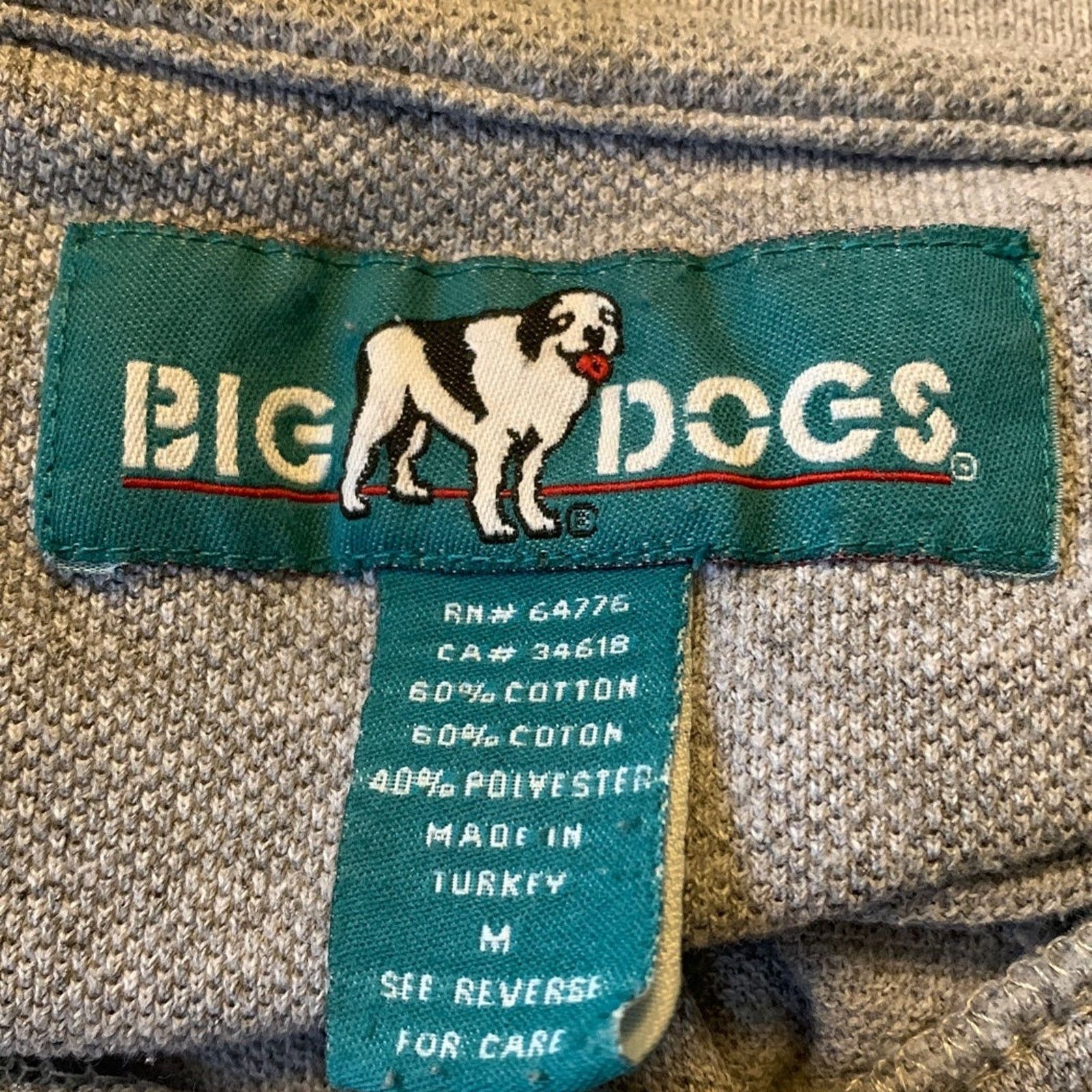 Big Dogs *Big Dogs Men's Size Medium Polo Golf Shirt Cotton Polyester Size US M / EU 48-50 / 2 - 9 Thumbnail