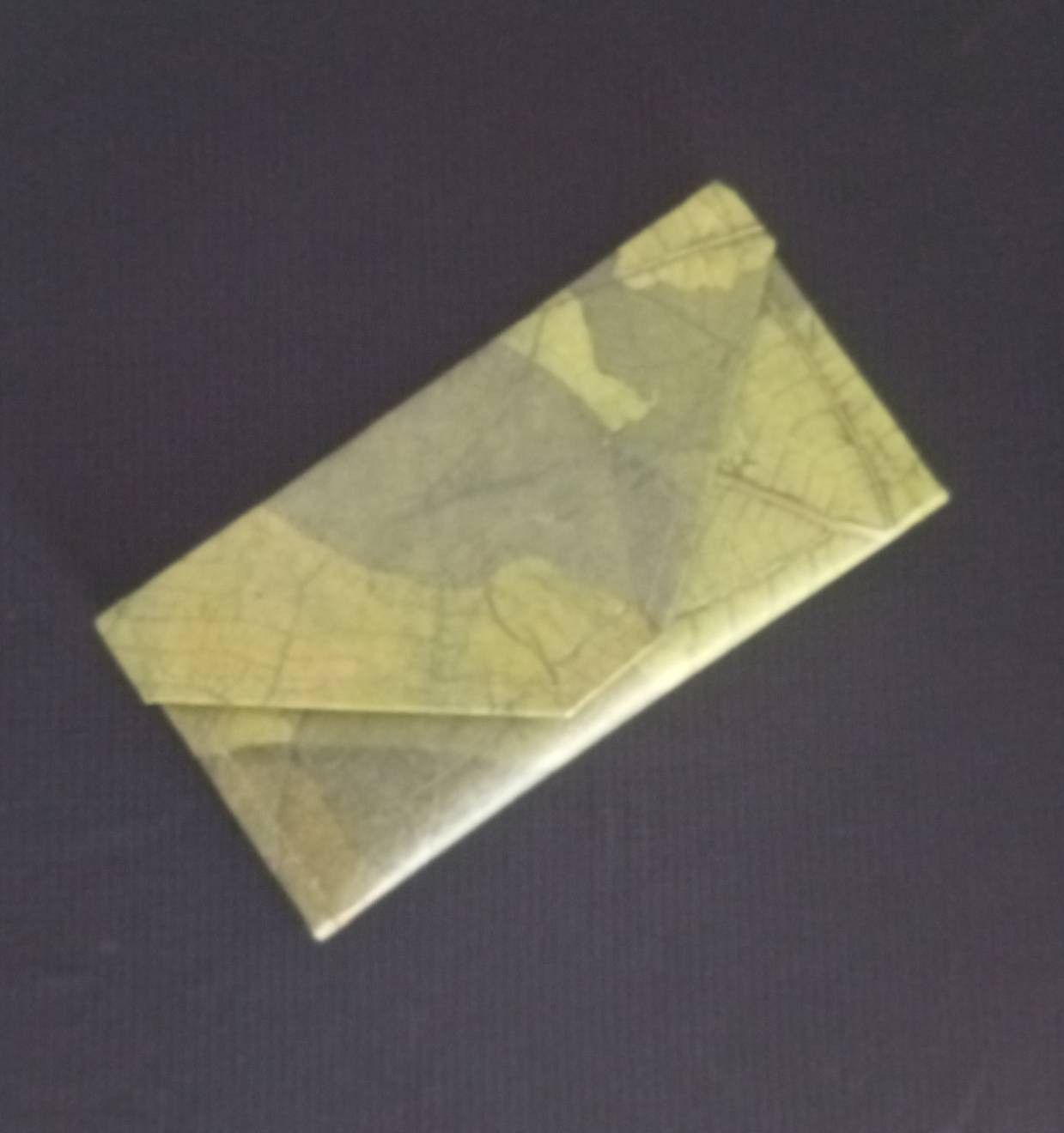 Other ECO-FRIENDLY ENVELOP WALLET VEGAN LEATHER REAL LEAF LEATHER Size ONE SIZE - 2 Thumbnail