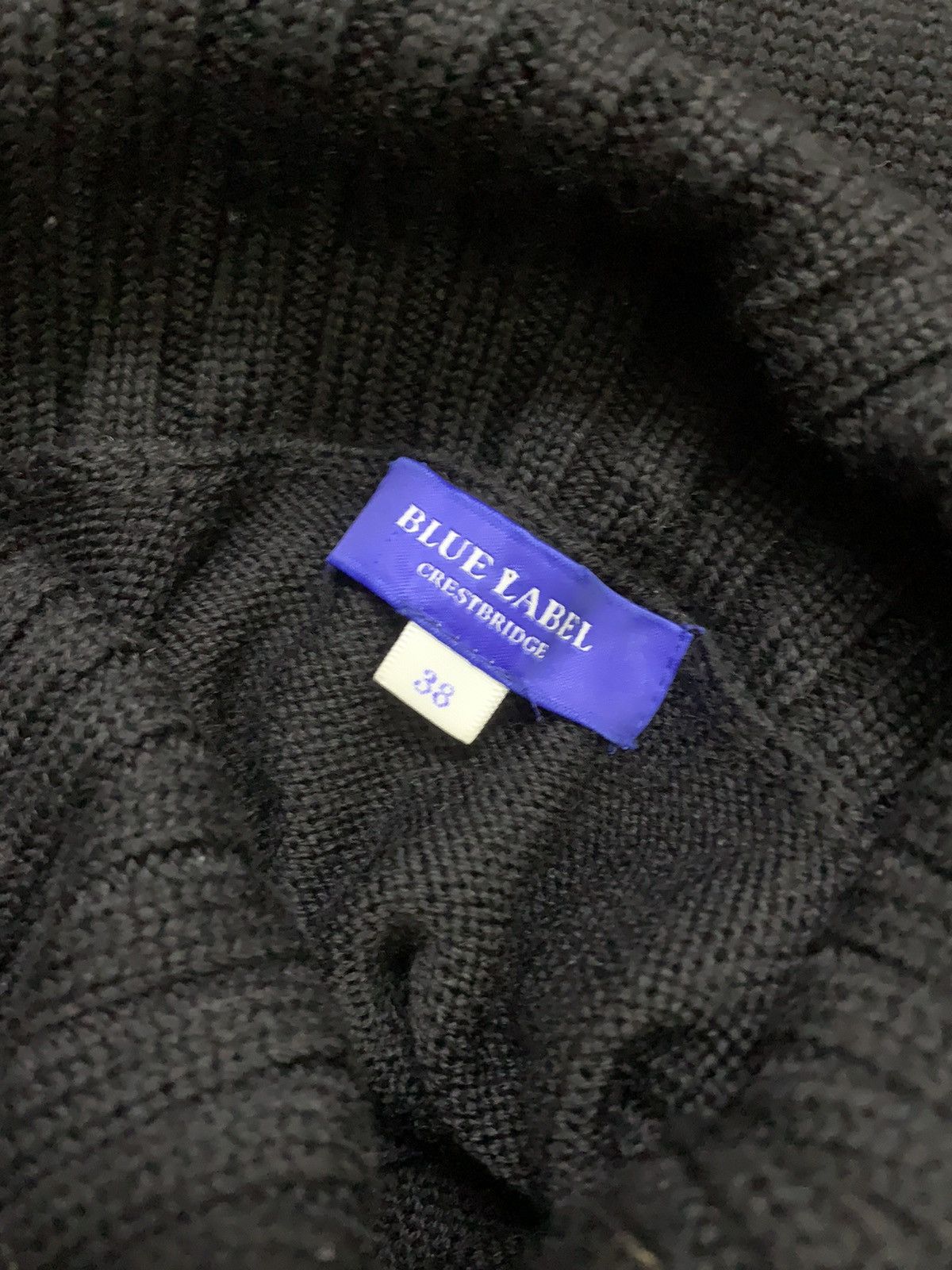 Burberry Burberry Blue Lebel Crestbridge Knit Shirt Size S / US 4 / IT 40 - 9 Thumbnail