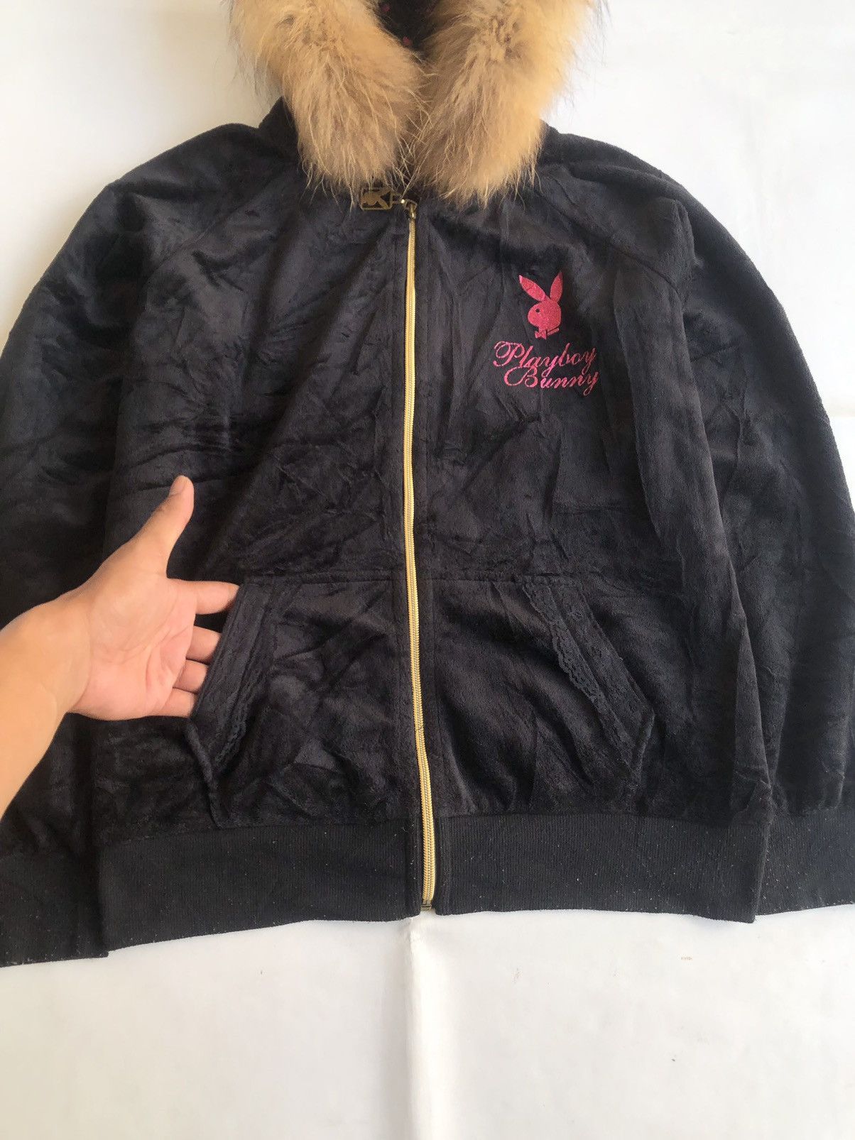 If Six Was Nine Japanese Zipp Fur Black Hoodie Ifsixwasnine LGB Style Size US L / EU 52-54 / 3 - 3 Thumbnail