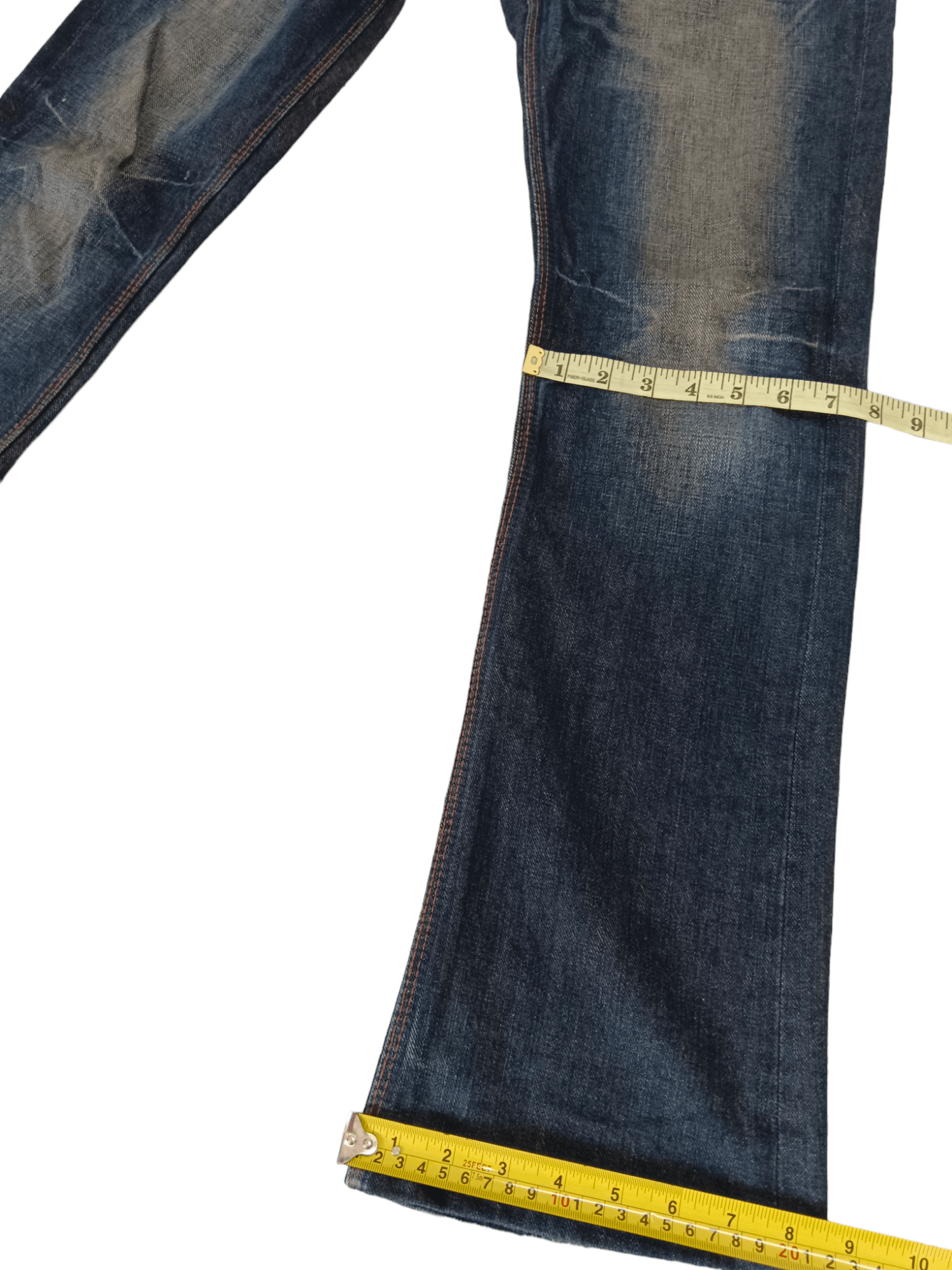 semanticdesign Semantic Design Minimalist Flare Denim Size US 30 / EU 46 - 13 Thumbnail