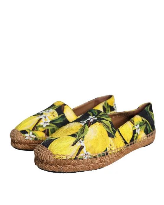 Dolce & Gabbana o1y0925 Floral-Print Espadrilles in Multicolor Size US 5.5 / IT 35.5 - 2 Thumbnail