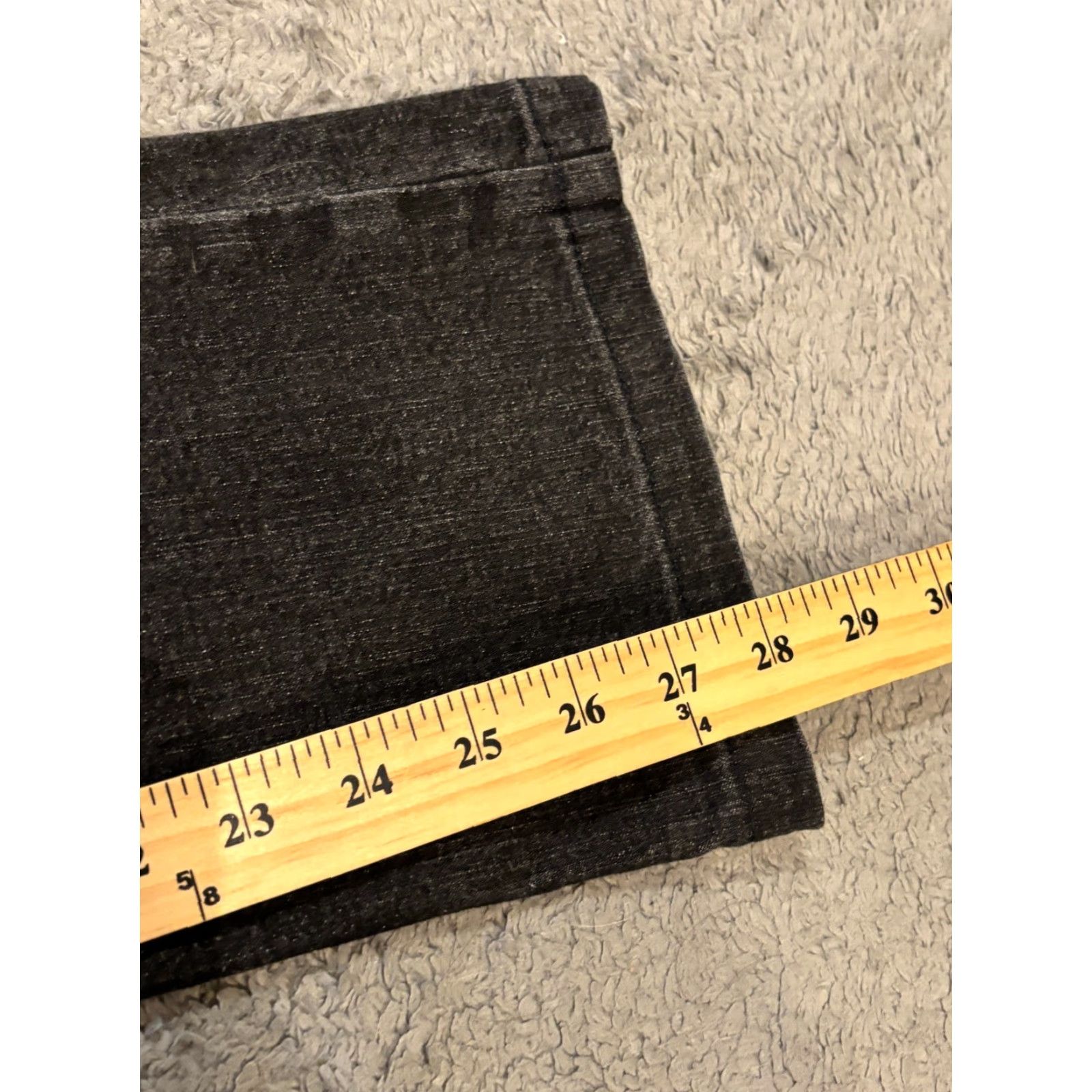 Express Express Jeans Womens 8R Bootcut Jeans Black Mid Rise Stretch Denim Casual Regular Size 8 Womens Size 30" / US 8 / IT 44 - 5 Thumbnail
