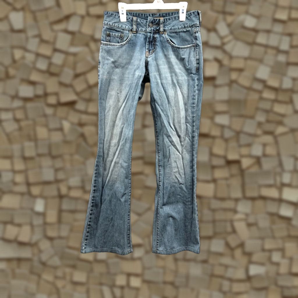 BKE BKE Vintage Jeans Size 27x33 Womens Mid Rise Dark Wash Blue Denim Bootcut Jeans Size 27" / US 4 / IT 40 - 1 Thumbnail