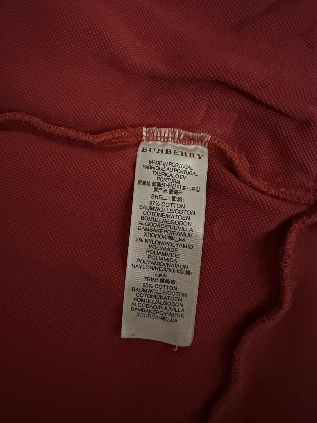Burberry Burberry hoodie size M red Size US M / EU 48-50 / 2 - 4 Thumbnail