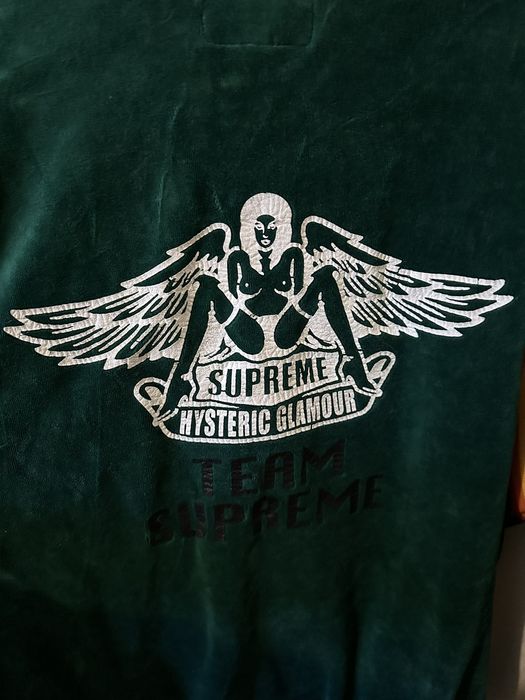 Supreme Supreme x Hysteric Glamour Velour Track Jacket | Grailed