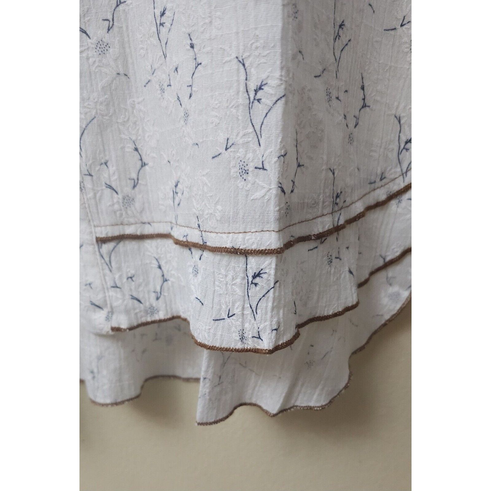 Anthropologie Aratta Silent Journey Anthropologie Top Floral Embroidered S Size S / US 4 / IT 40 - 10 Thumbnail