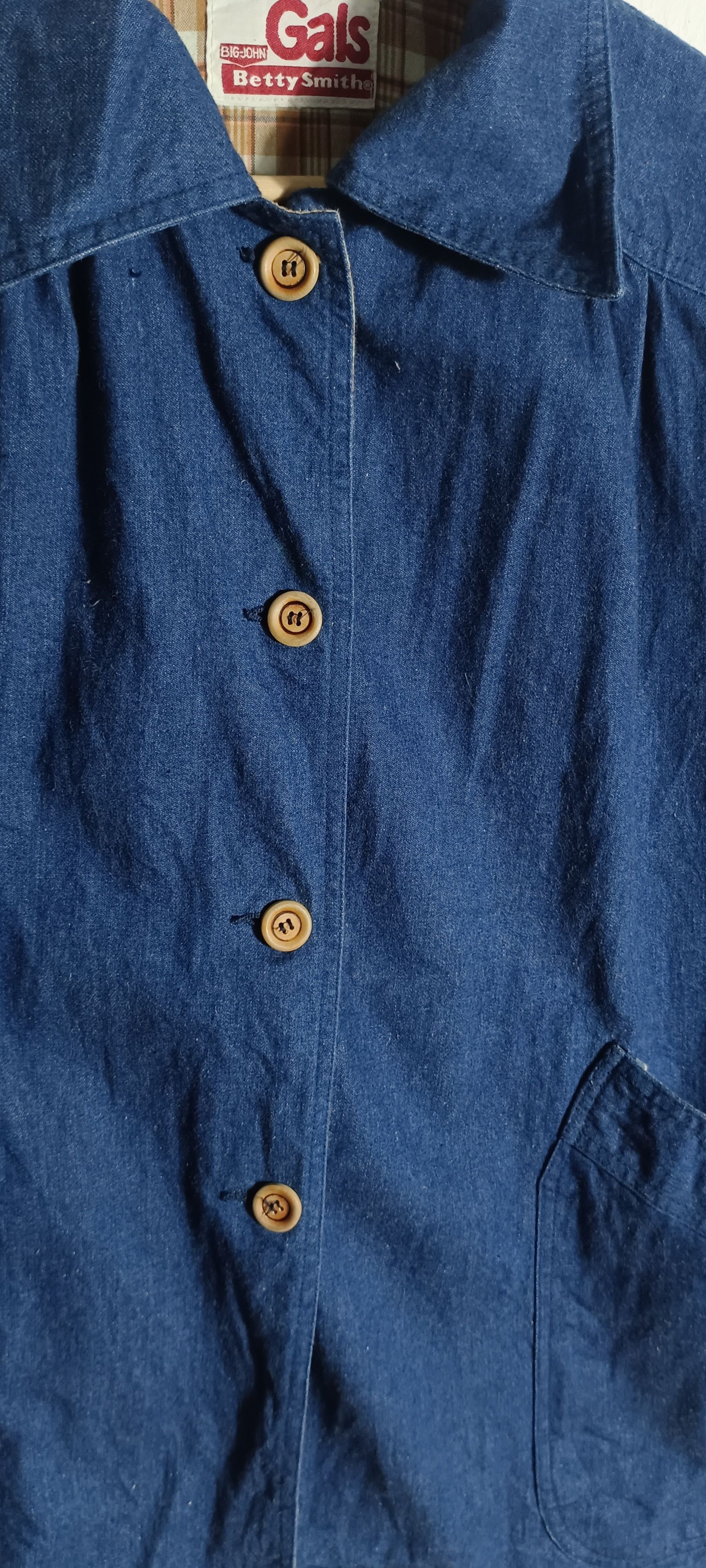 Big John Vintage🔥🔥Big John Gals Workwear Denim Jacket Size US XL / EU 56 / 4 - 6 Thumbnail