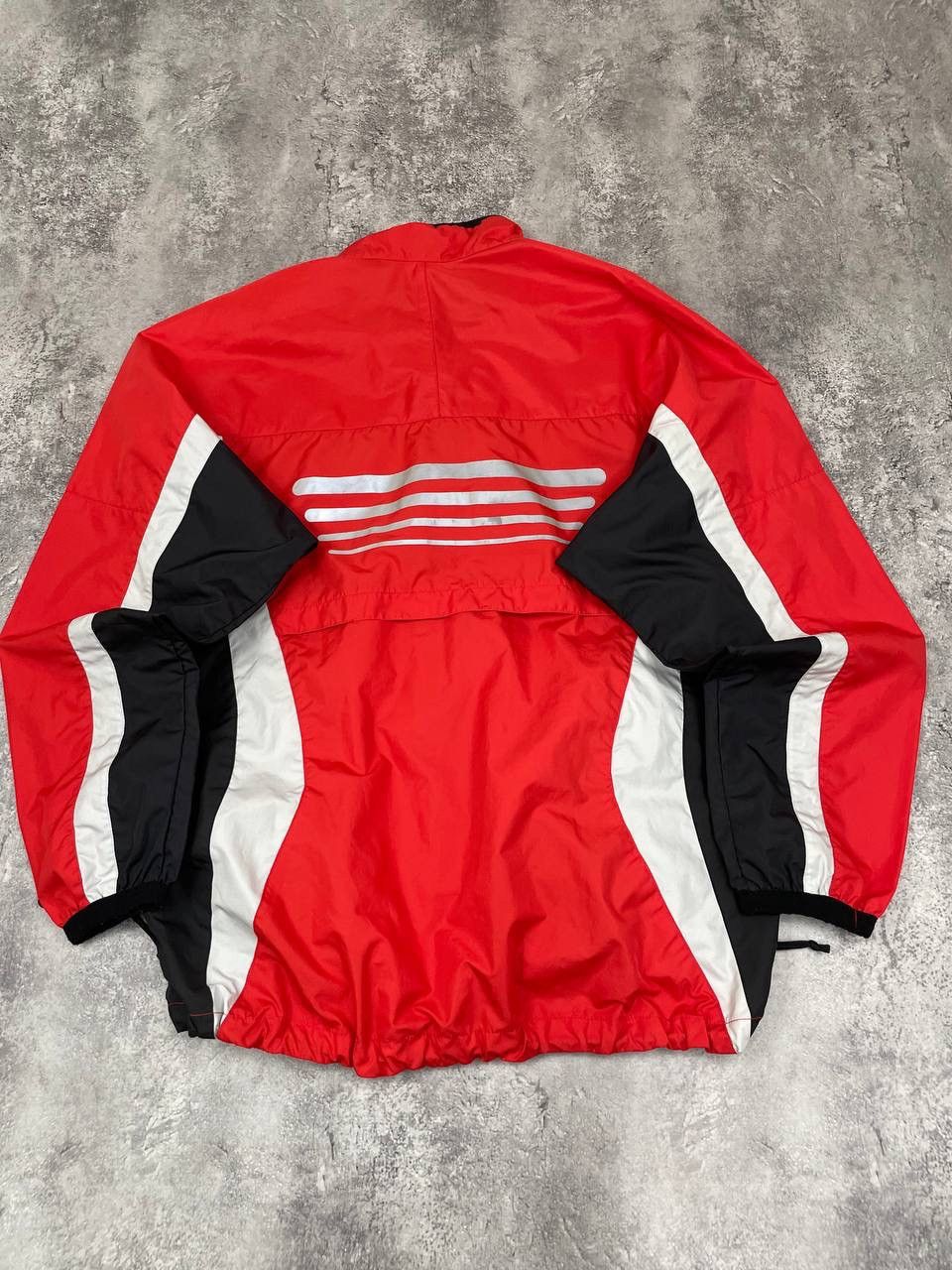 Nike Nike Mens Vintage Windbreaker Jacket Red Black Size L Size US L / EU 52-54 / 3 - 8 Thumbnail