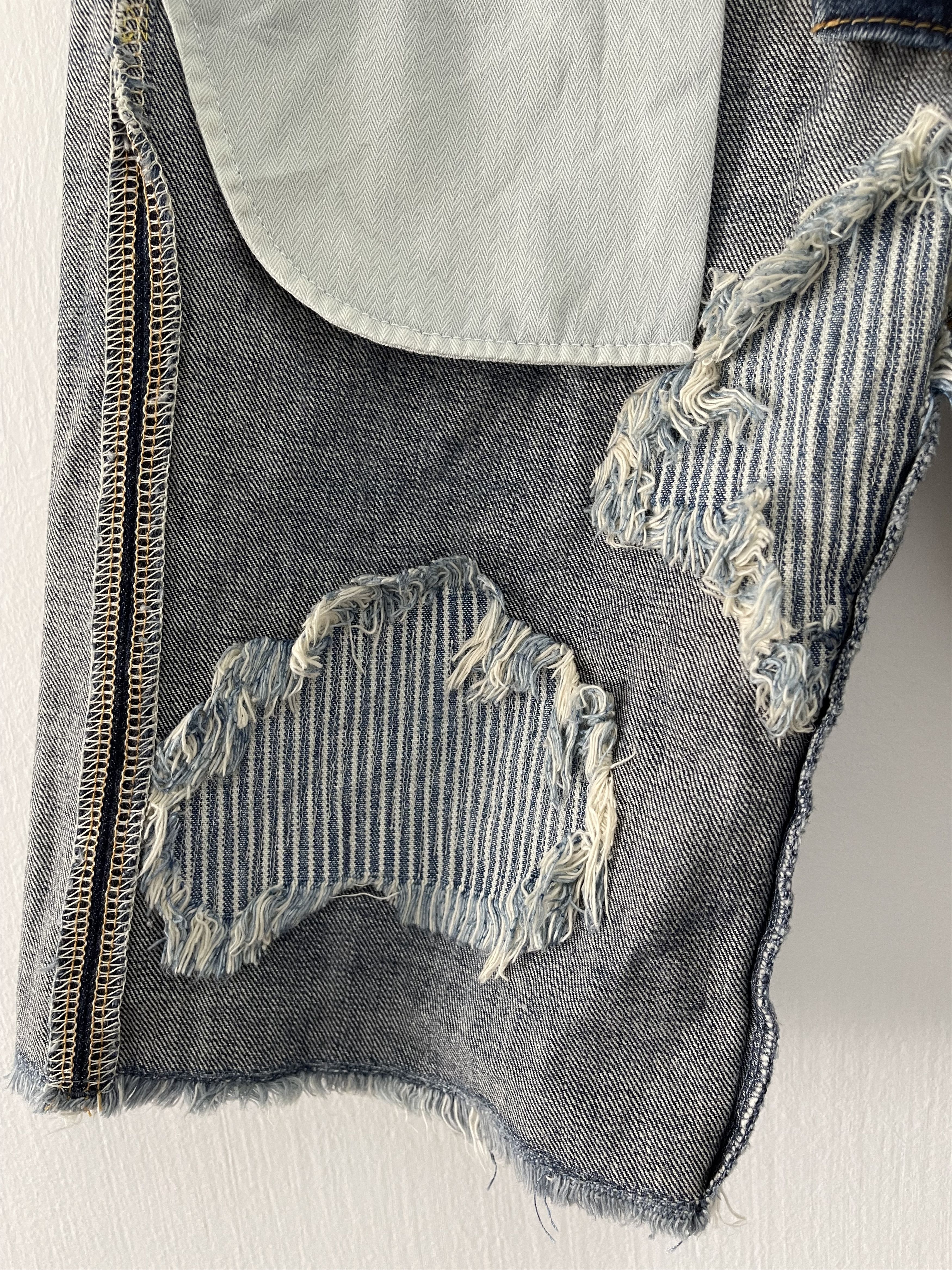 Vanquish Vanquish Japan Tokyo Denim Short Remake Size US 30 / EU 46 - 9 Thumbnail
