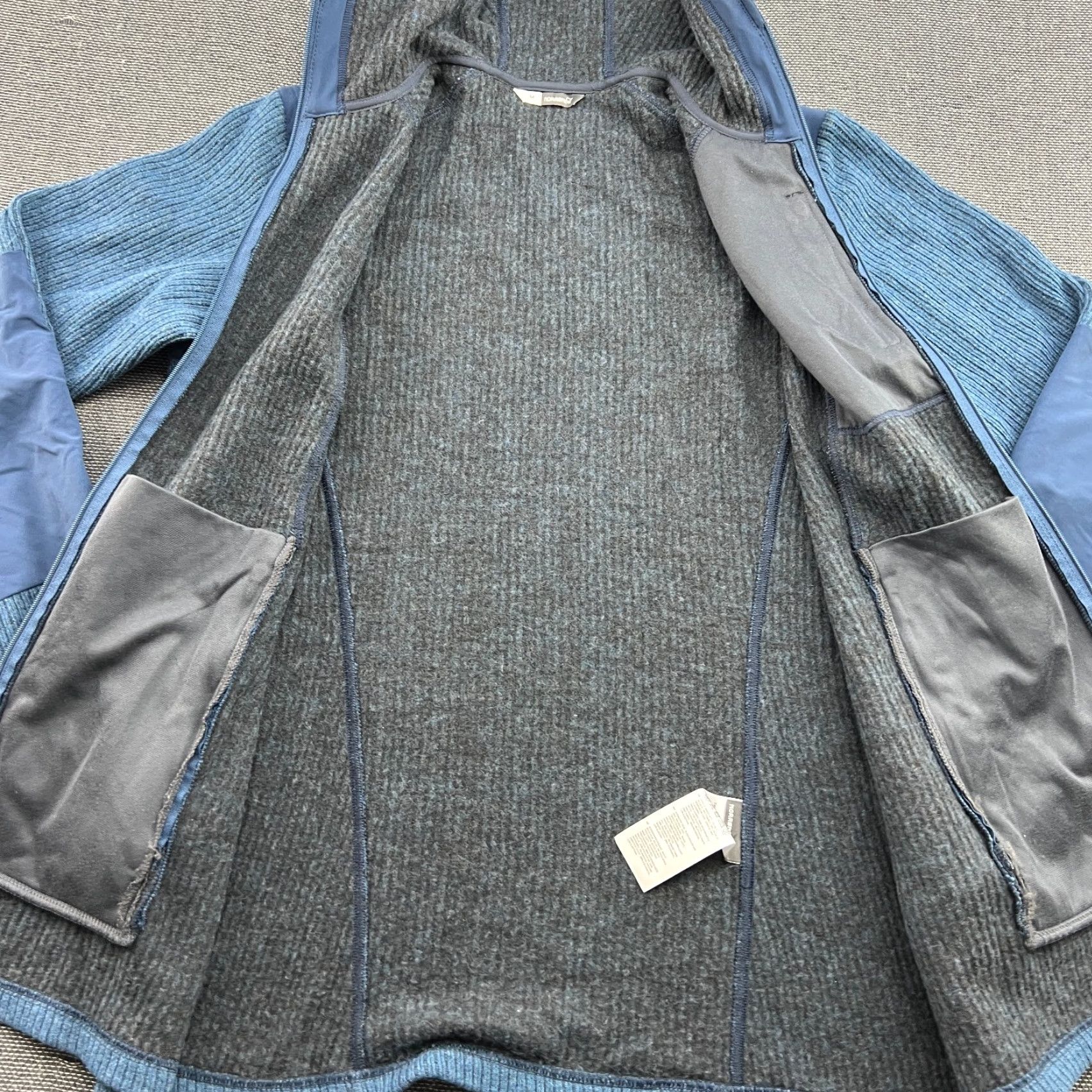 Vintage Norrona Tamok Warm /wool2 Full Zip Up Hood Womens Jacket Medium Blue Outdoor Shirt Size M / US 6-8 / IT 42-44 - 4 Thumbnail